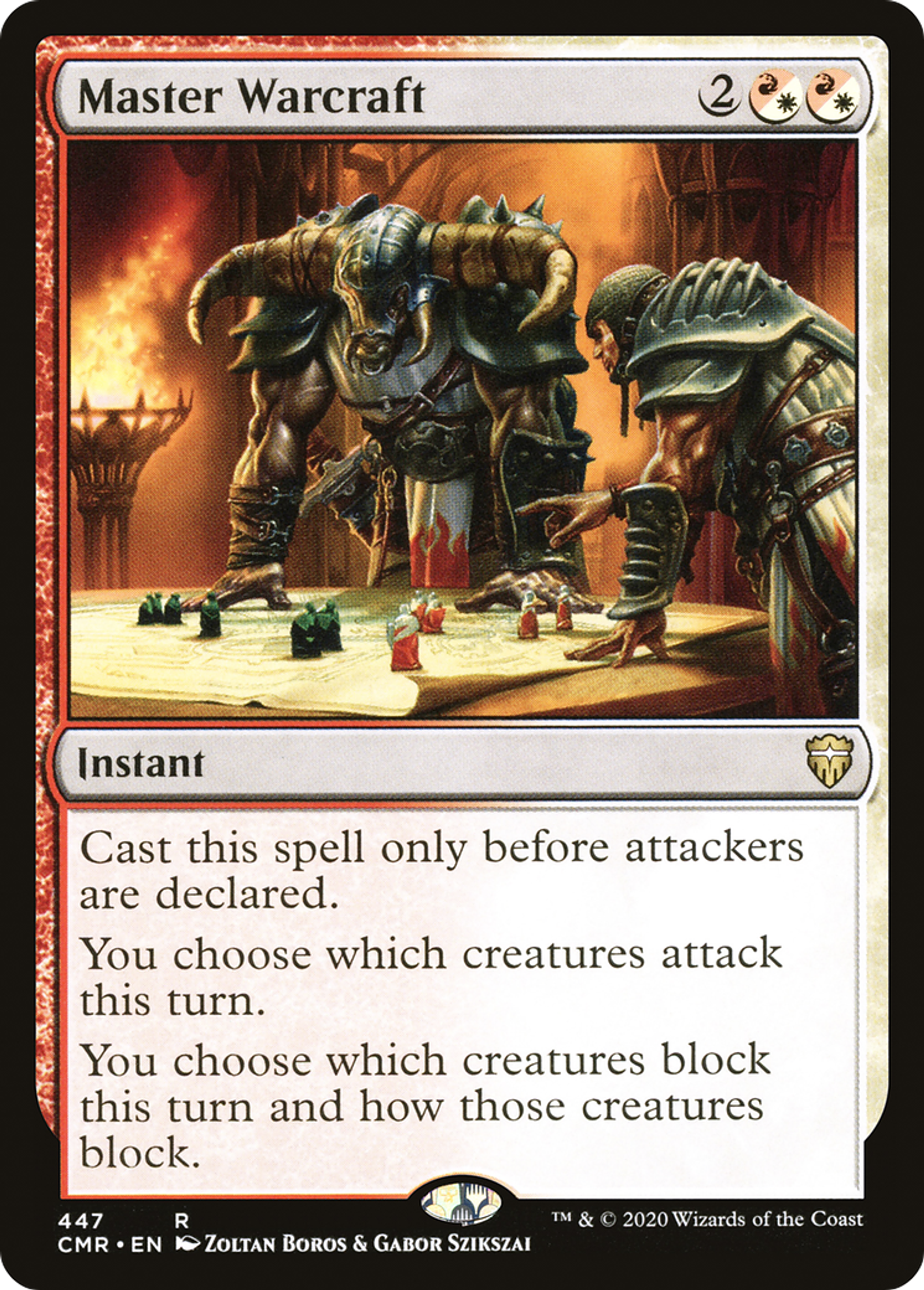 Master Warcraft — Commander Legends — Magic: The Gathering