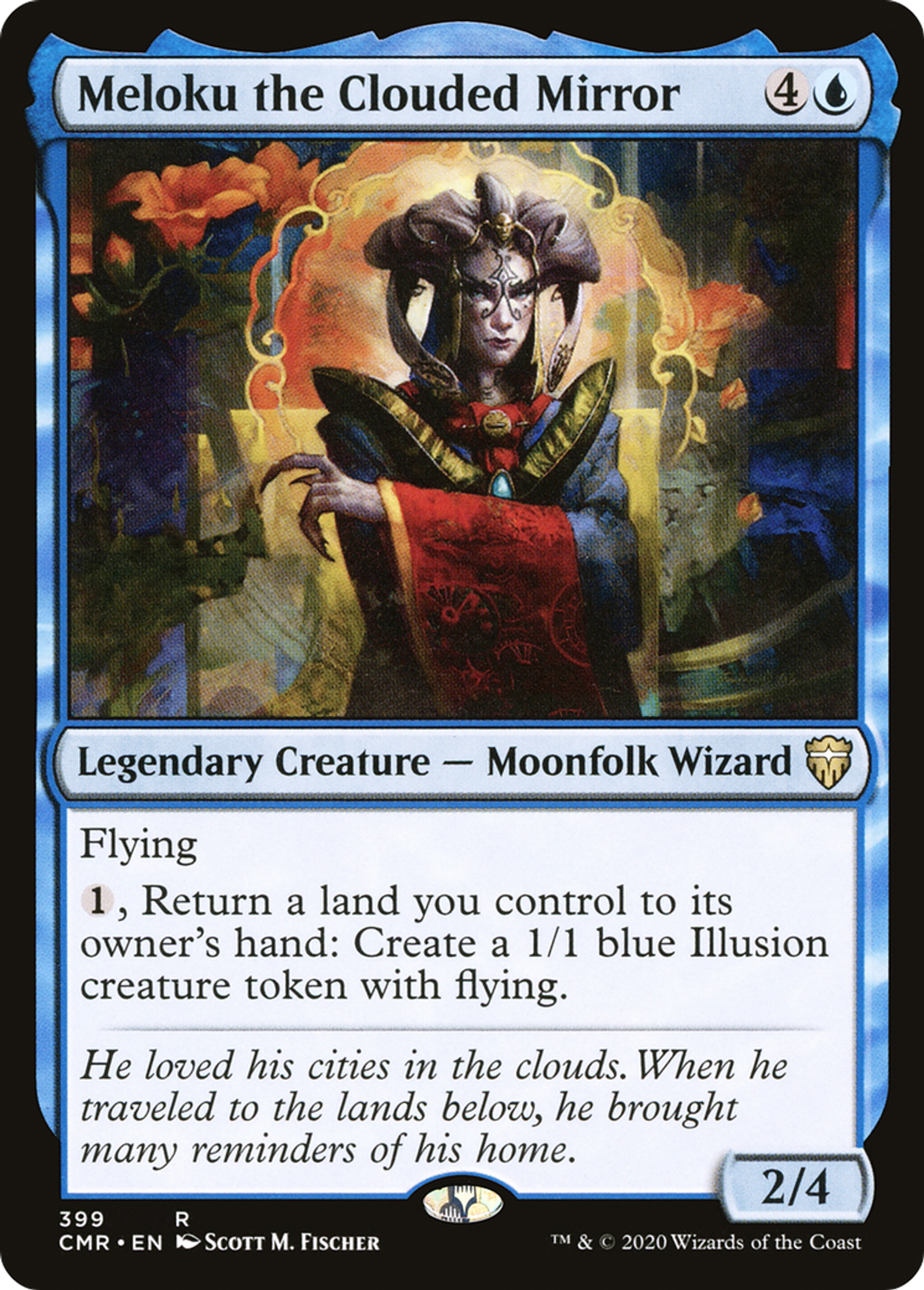 Meloku le Miroir voilé — Commander Legends — Magic: The Gathering