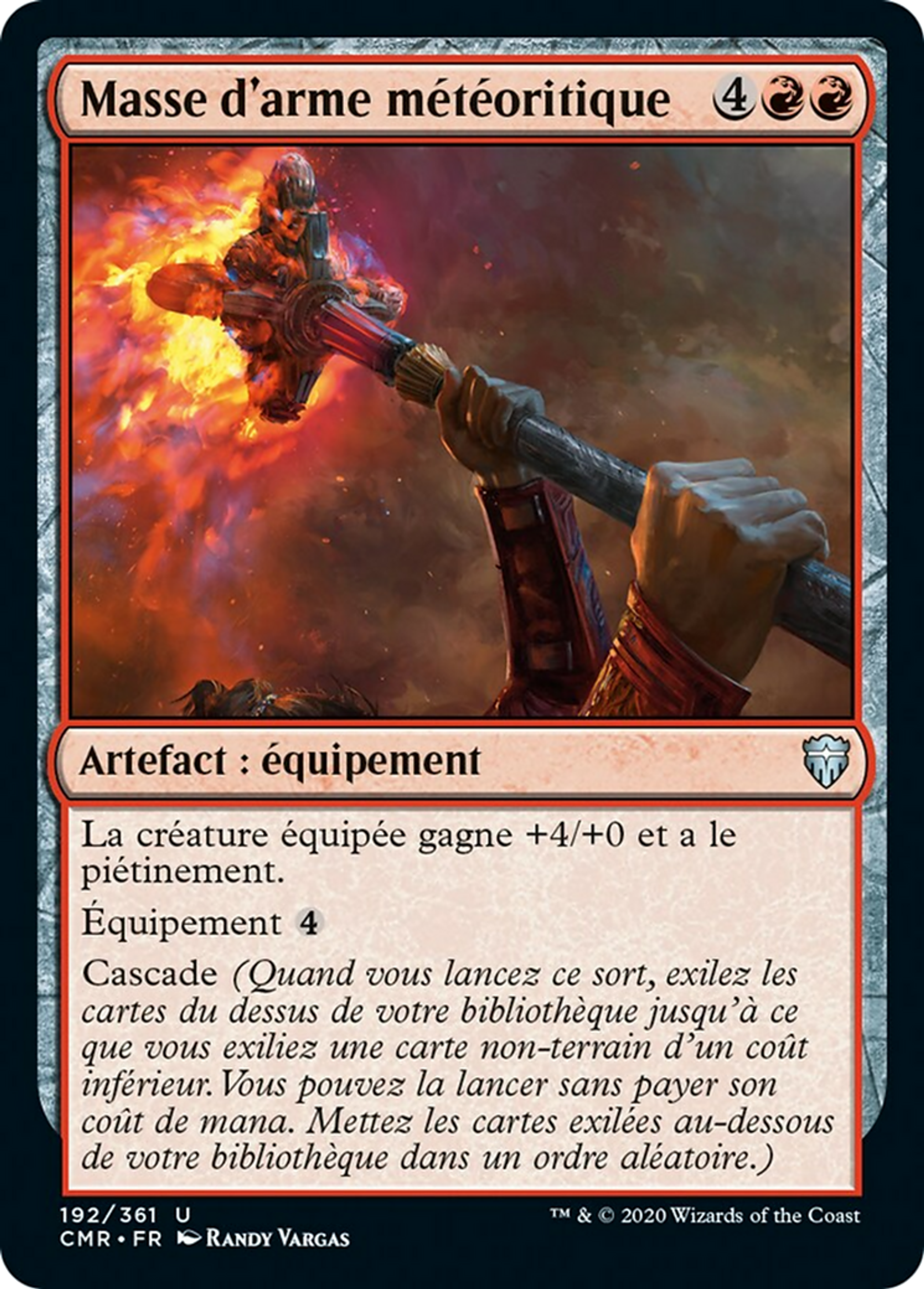 Masse d'arme météoritique — Commander Legends — Magic: The Gathering