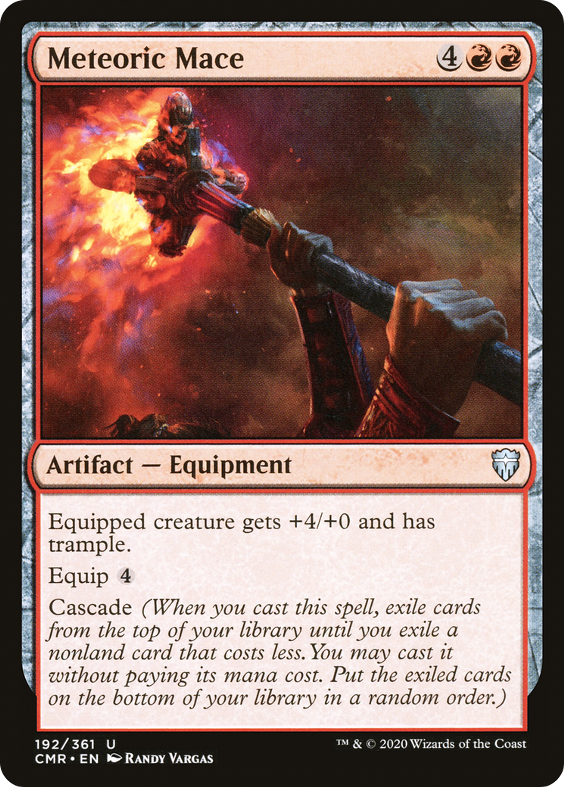 Masse d'arme météoritique — Commander Legends — Magic: The Gathering