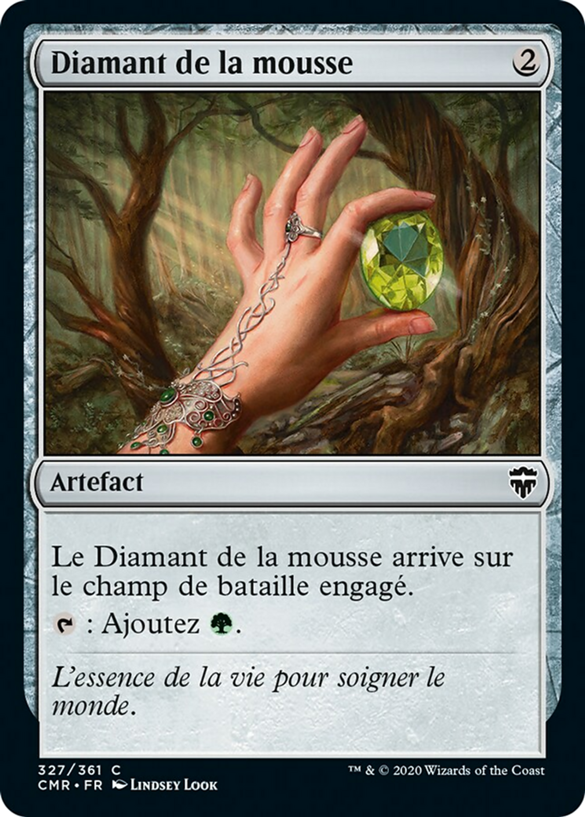 Diamant de la mousse — Commander Legends — Magic: The Gathering