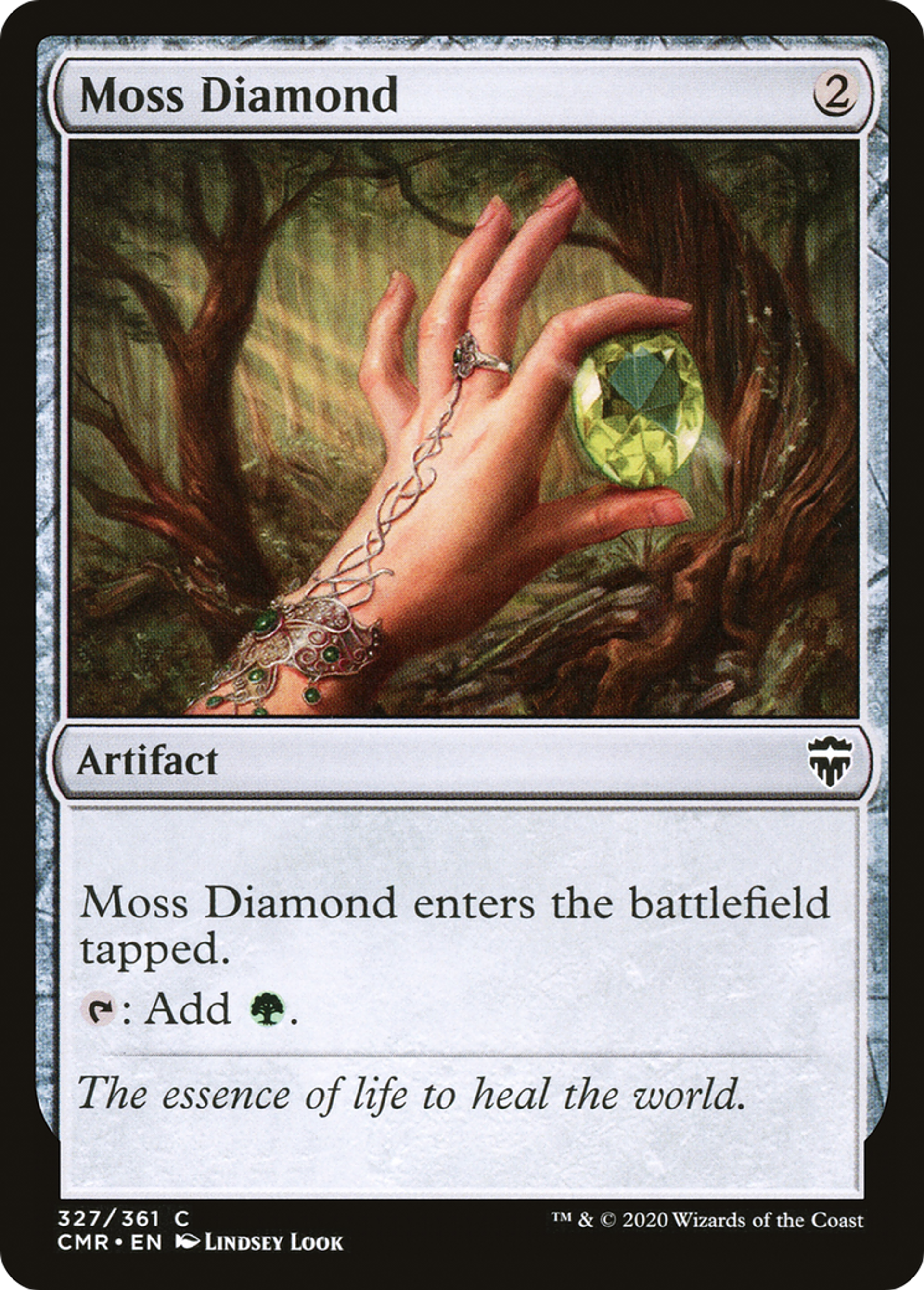 Diamant de la mousse — Commander Legends — Magic: The Gathering