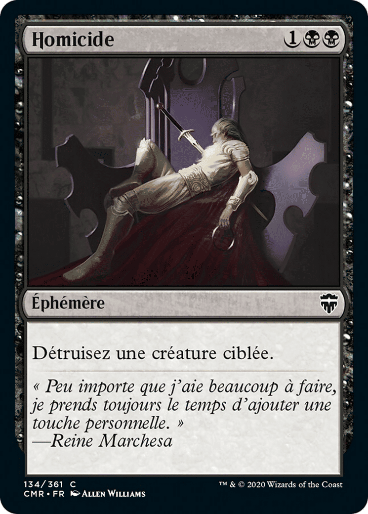 Homicide — Commander Legends — Magic: The Gathering