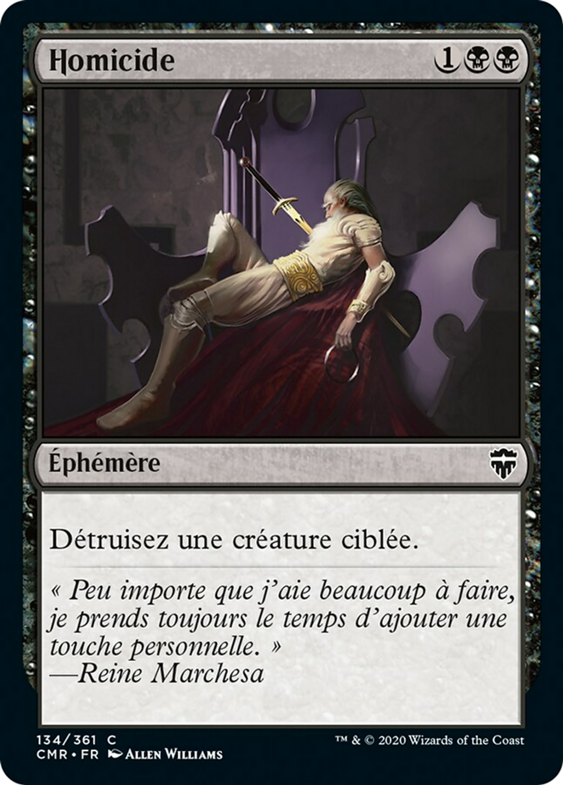 Homicide — Commander Legends — Magic: The Gathering
