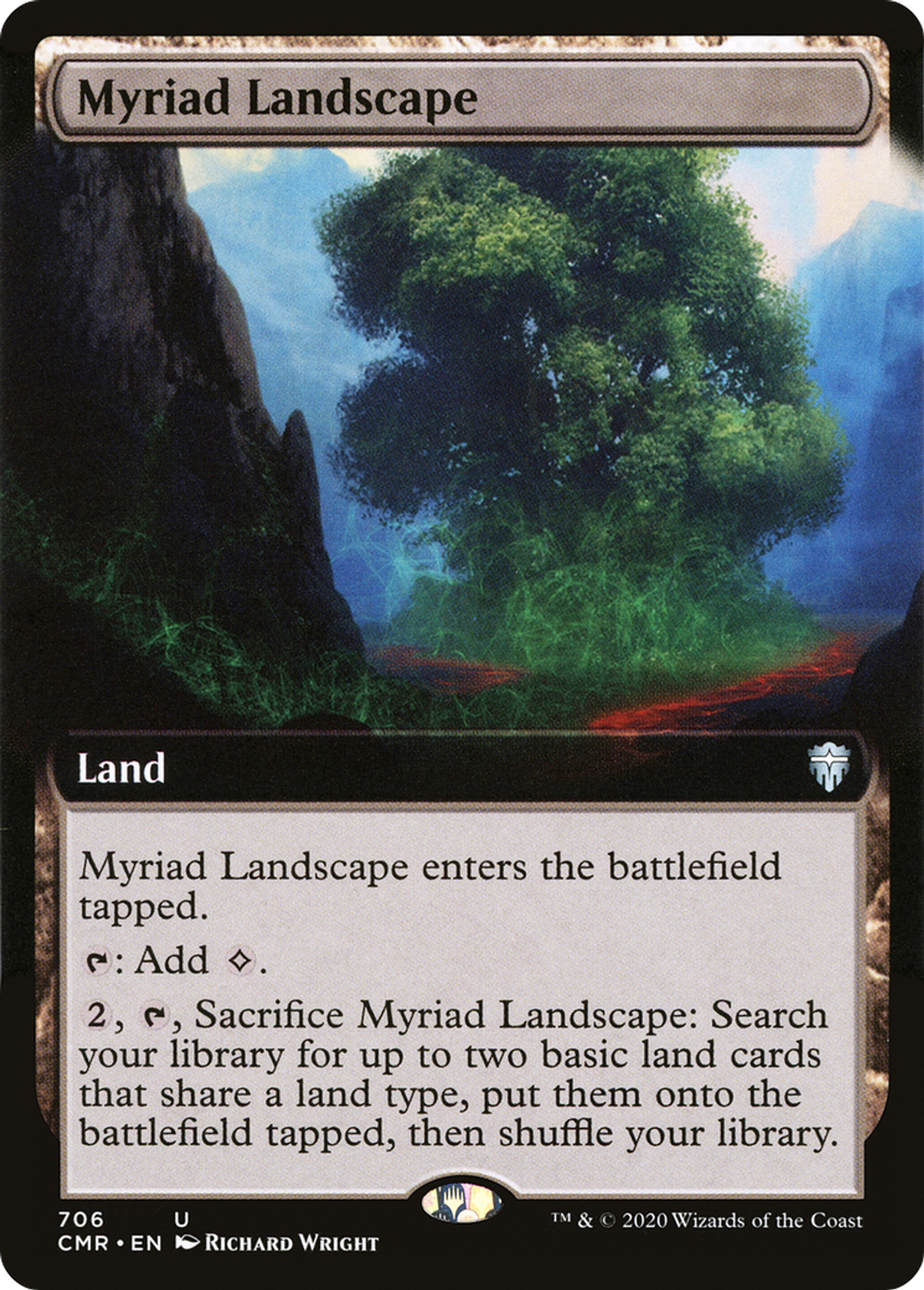 Paysage myriadaire — Commander Legends — Magic: The Gathering