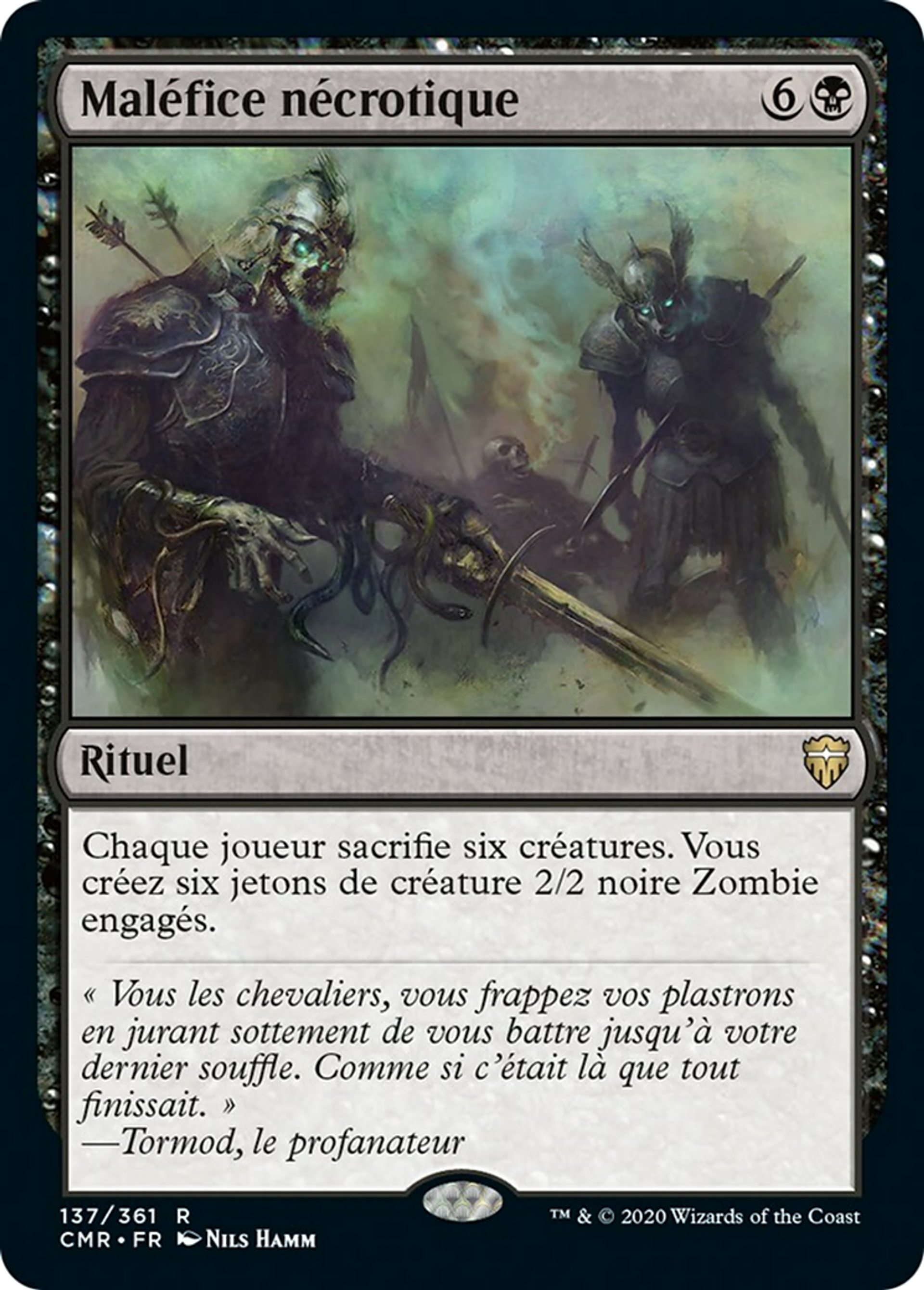 Maléfice nécrotique — Commander Legends — Magic: The Gathering