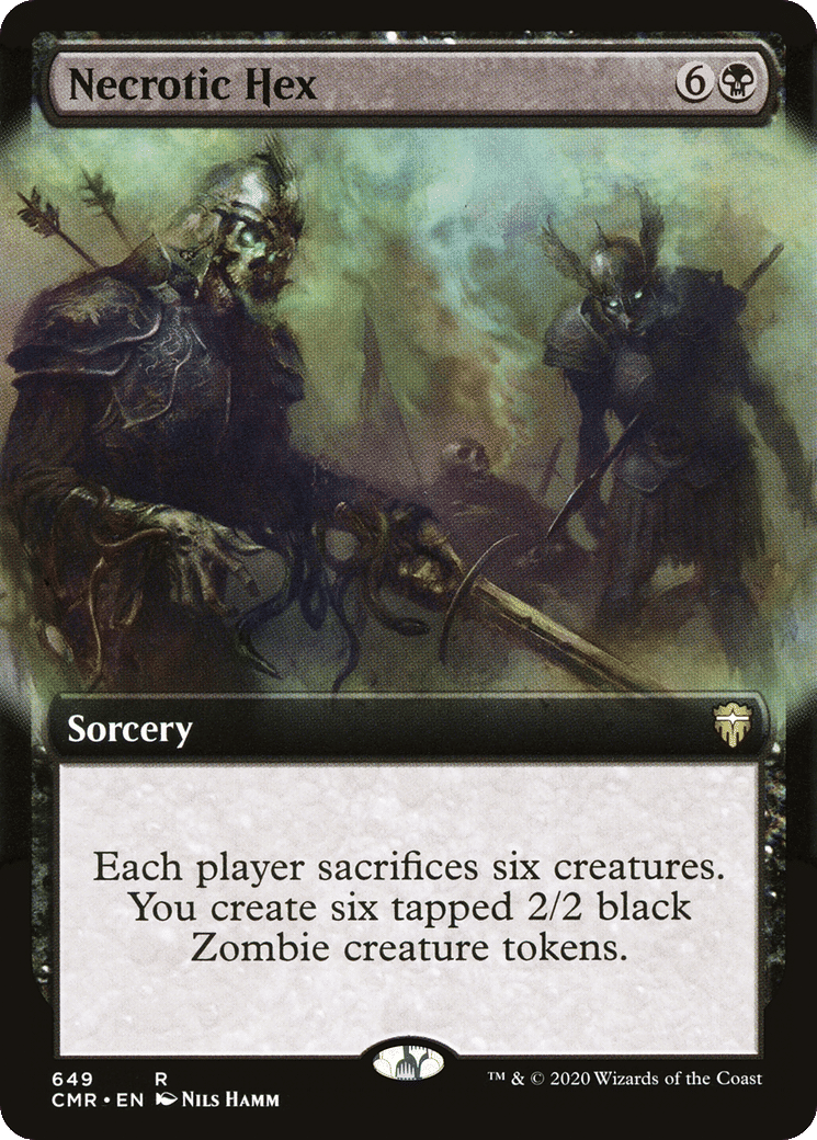Necrotic Hex — Commander Legends — Magic: The Gathering