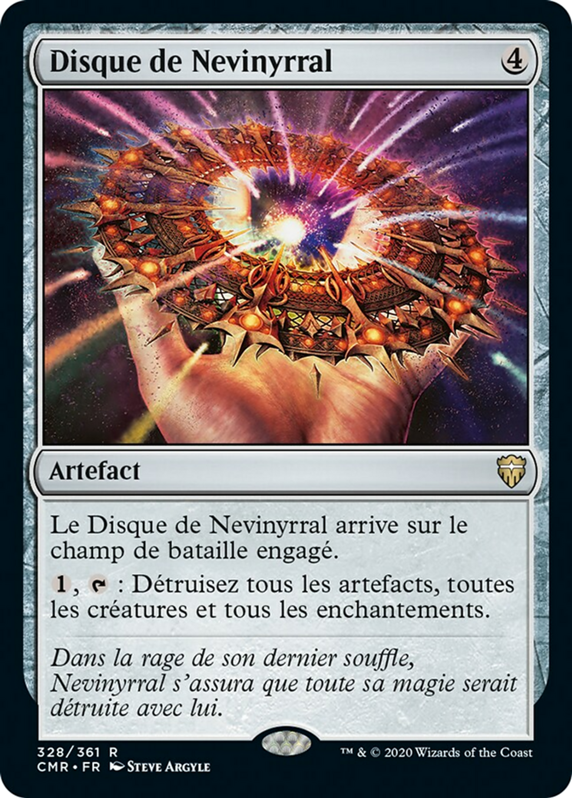 Disque de Nevinyrral — Commander Legends — Magic: The Gathering
