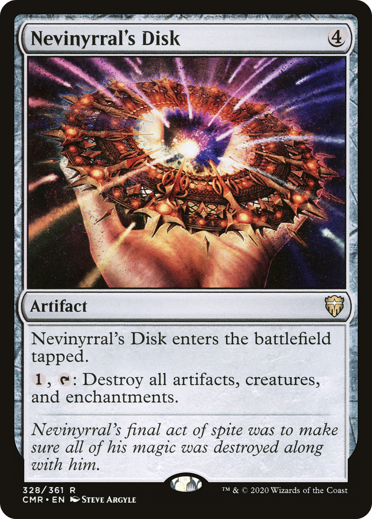Nevinyrral's Disk — Commander Legends — Magic: The Gathering