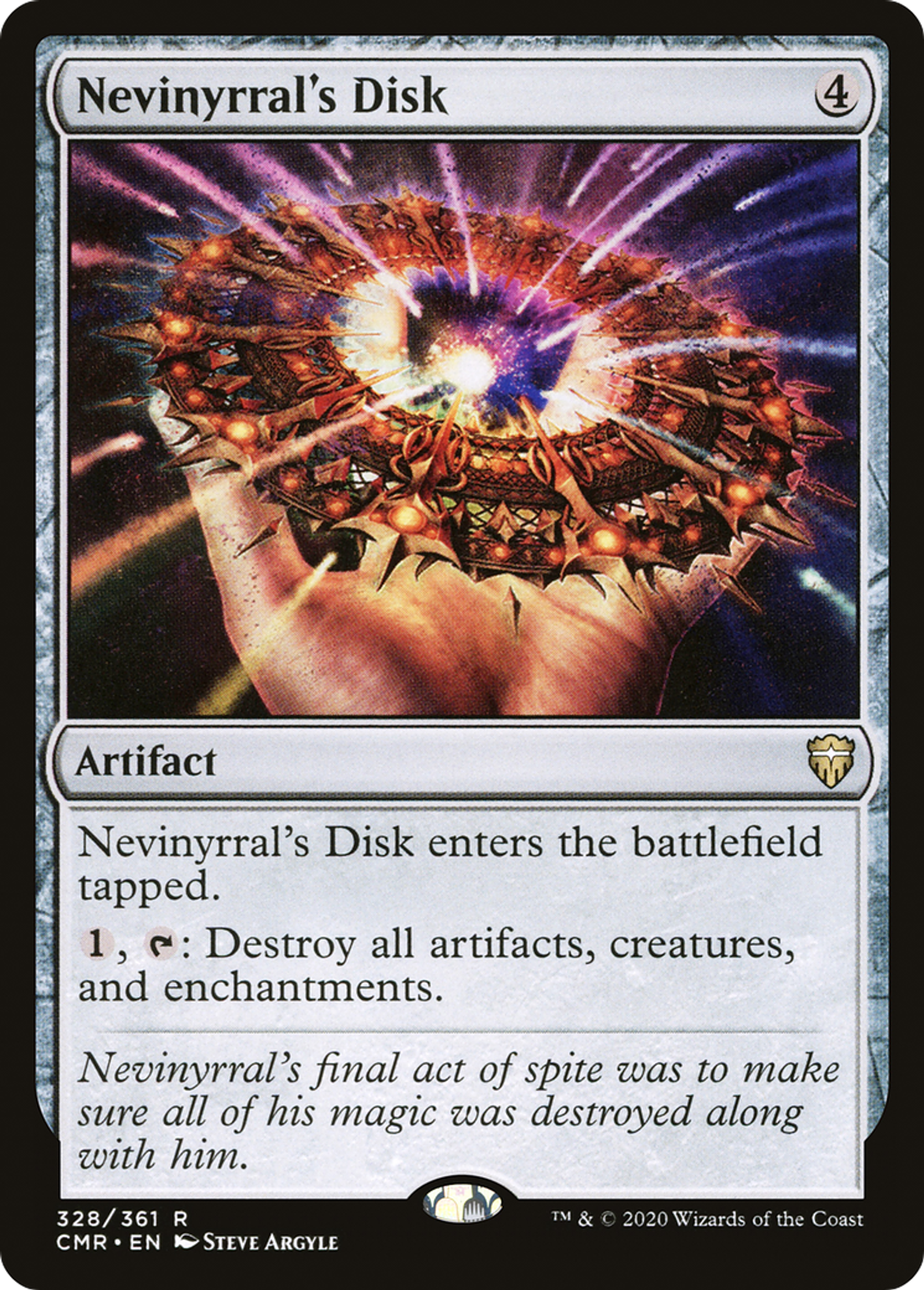 Disque de Nevinyrral — Commander Legends — Magic: The Gathering