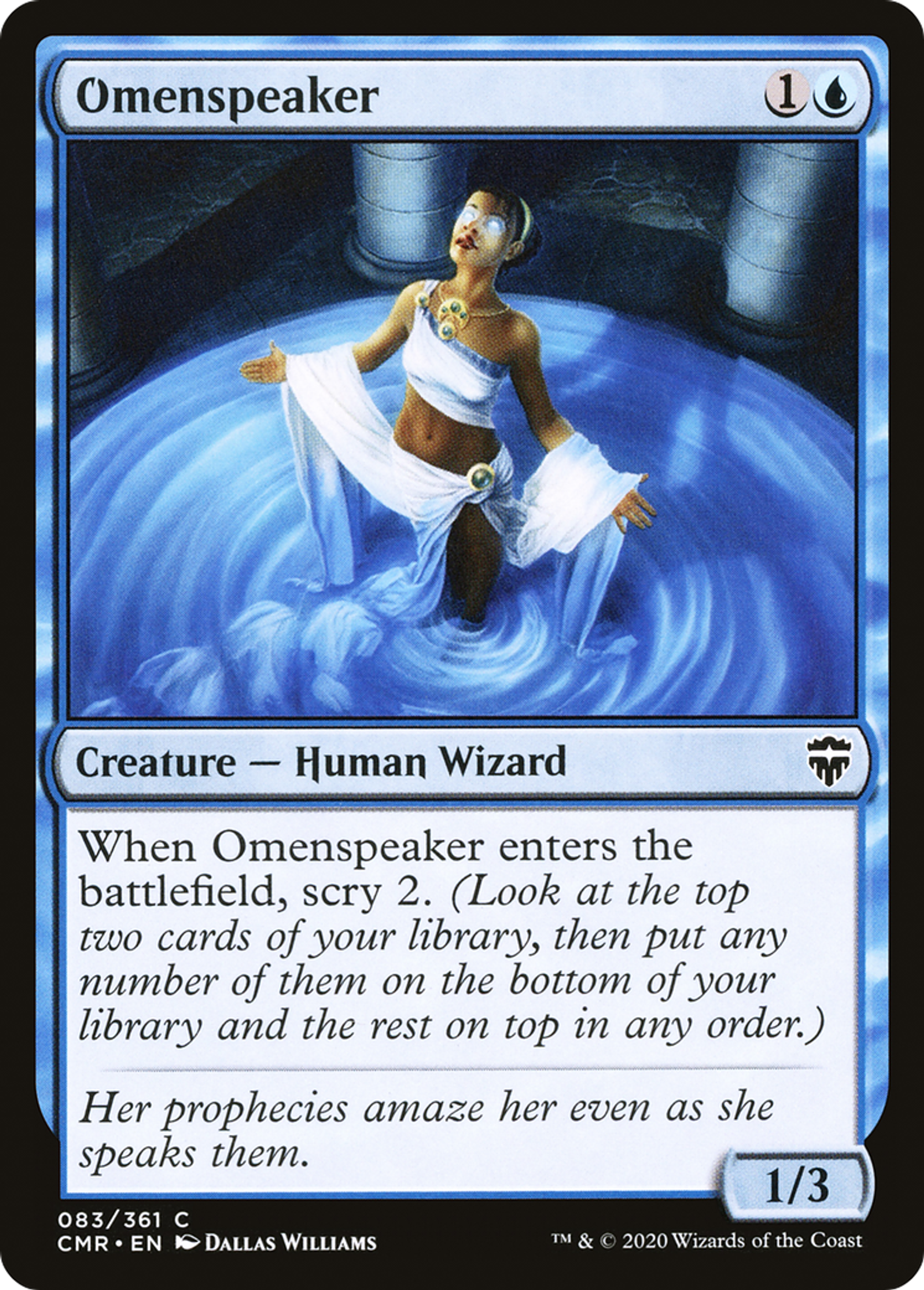 Omenspeaker — Commander Legends — Magic: The Gathering