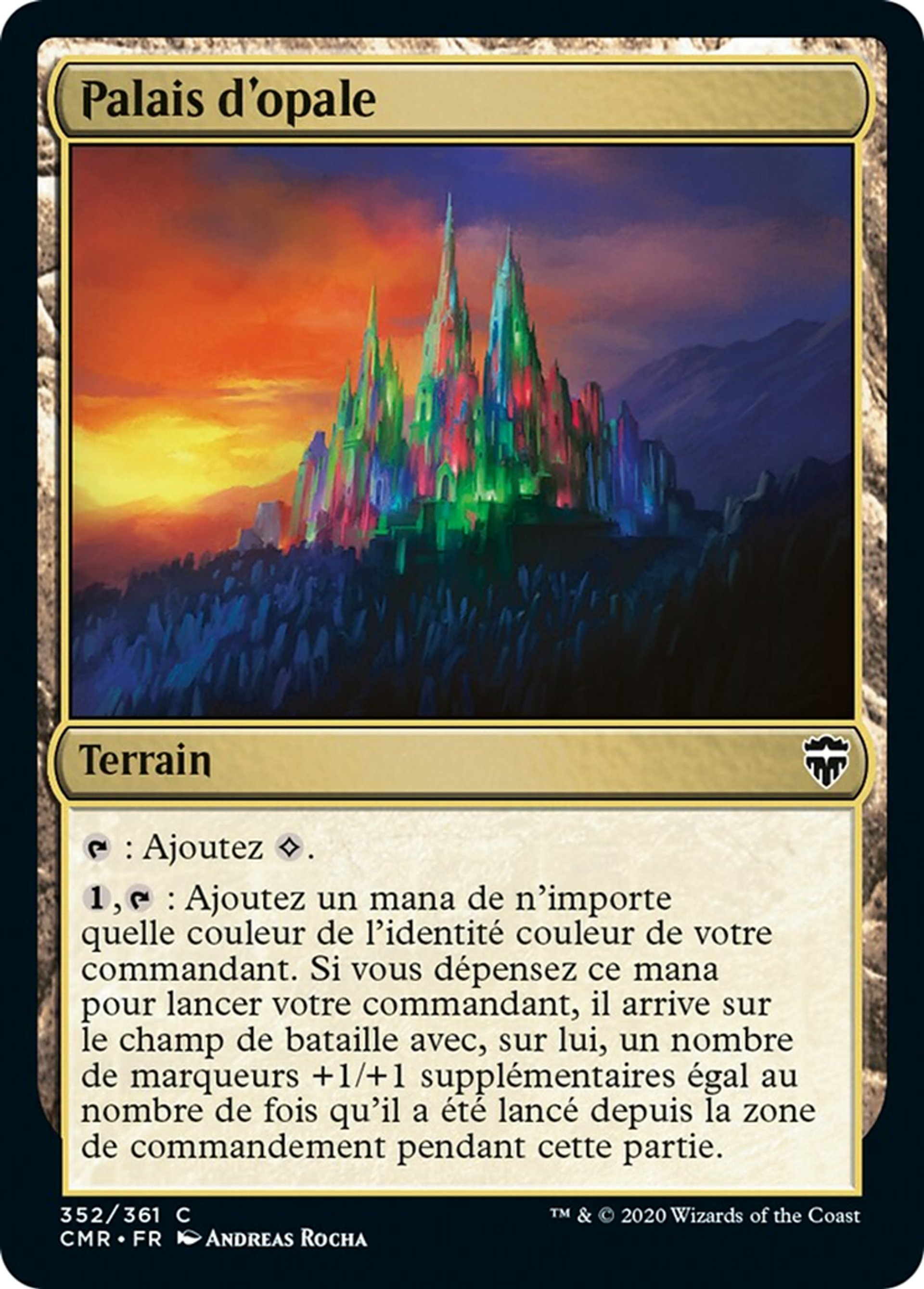 Palais d'opale — Commander Legends — Magic: The Gathering