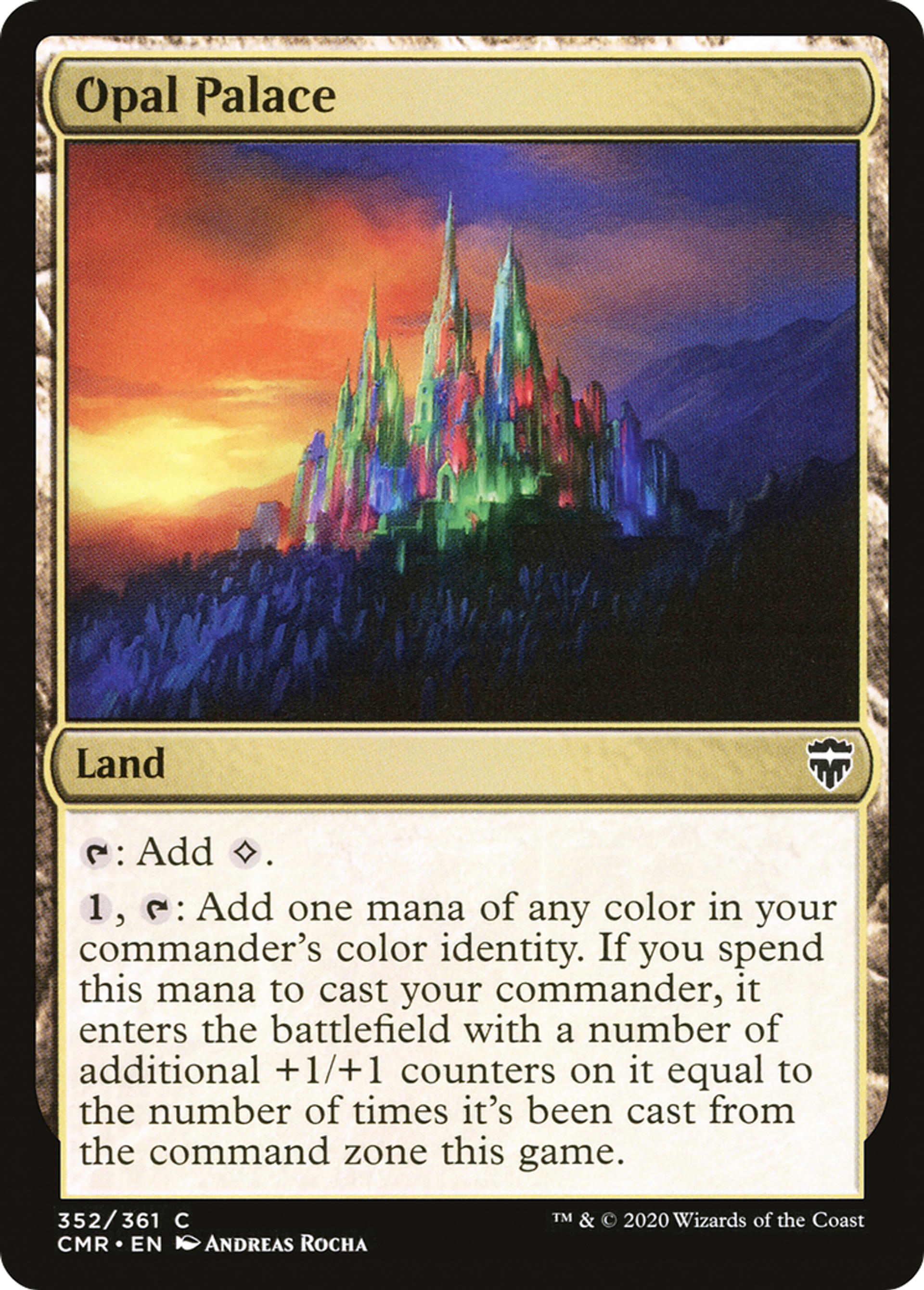 Opal Palace — Commander Legends — Magic: The Gathering