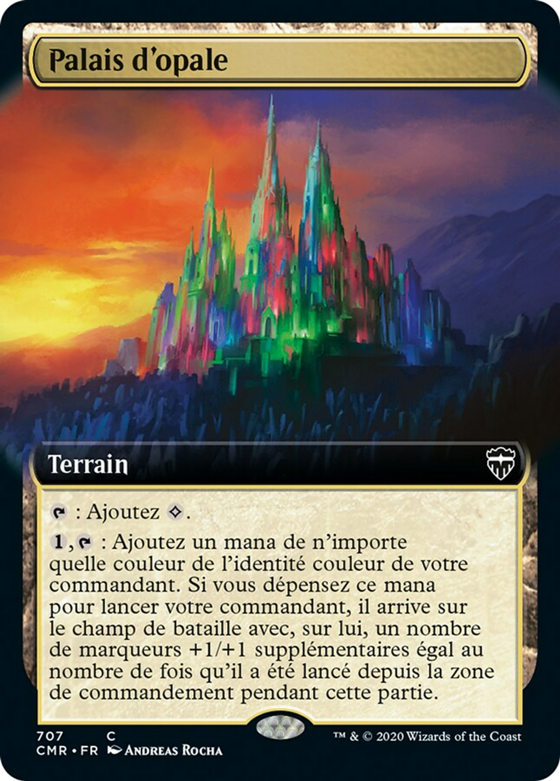 Palais d'opale — Commander Legends — Magic: The Gathering