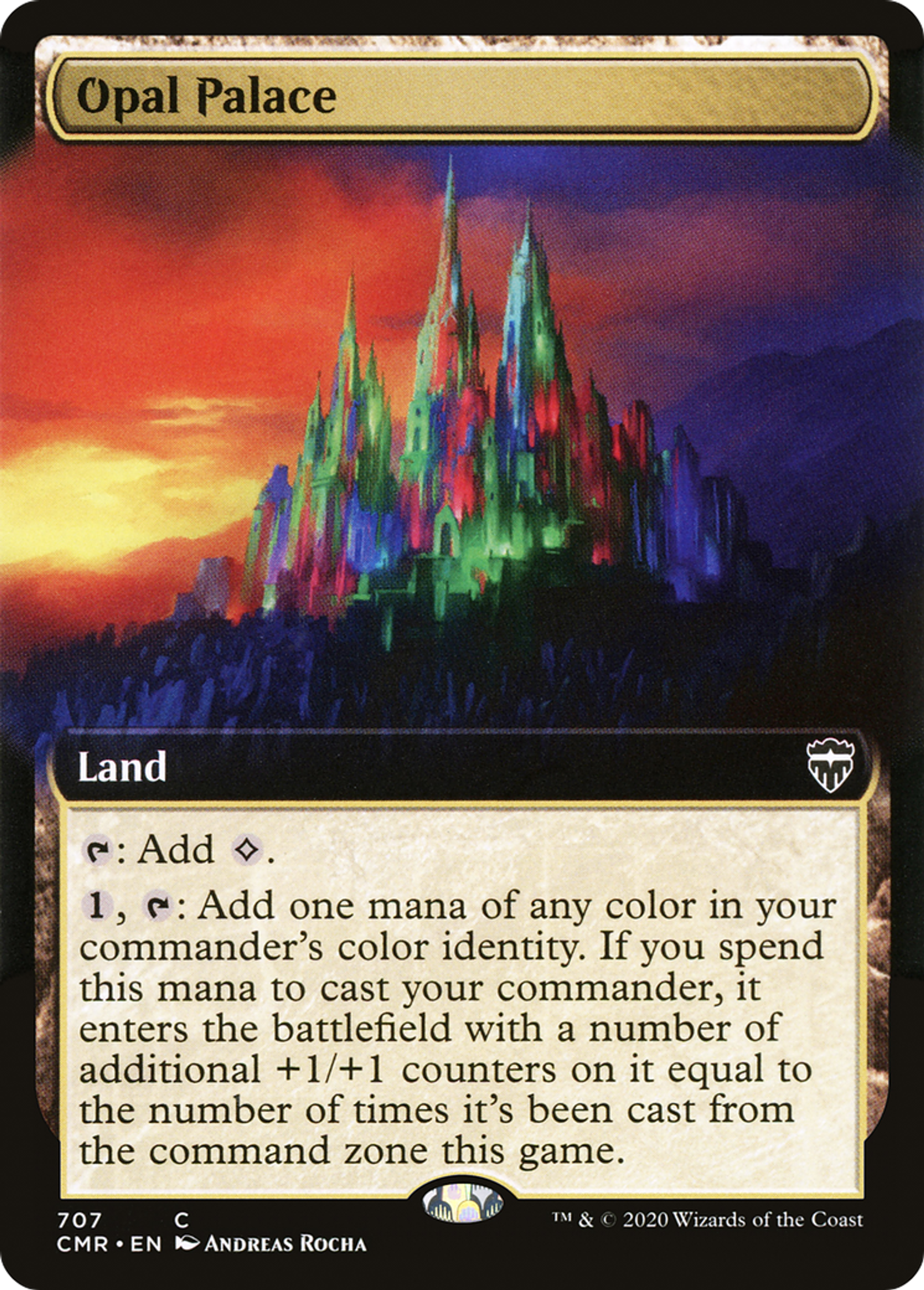 Palais d'opale — Commander Legends — Magic: The Gathering