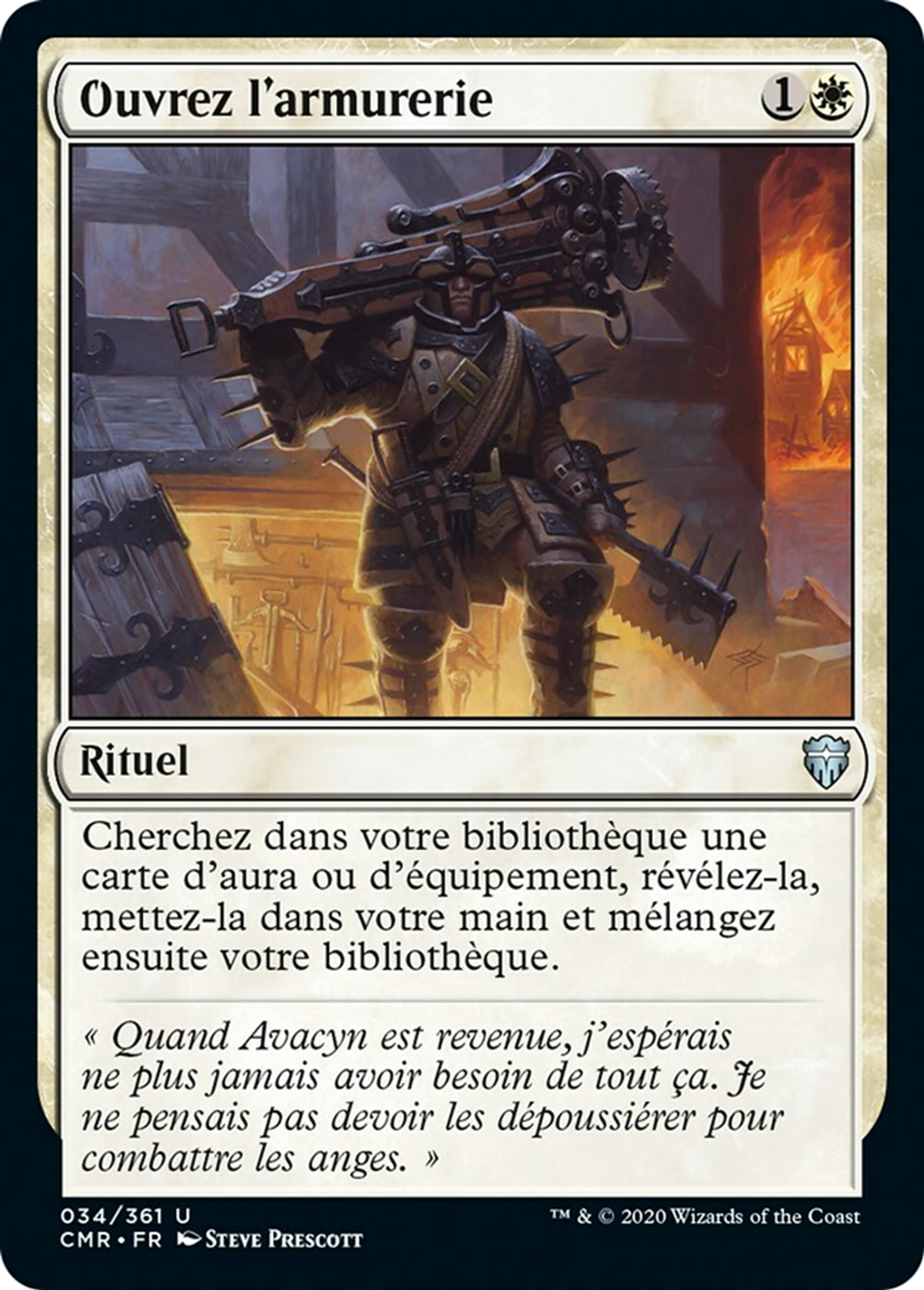 Ouvrez l'armurerie — Commander Legends — Magic: The Gathering