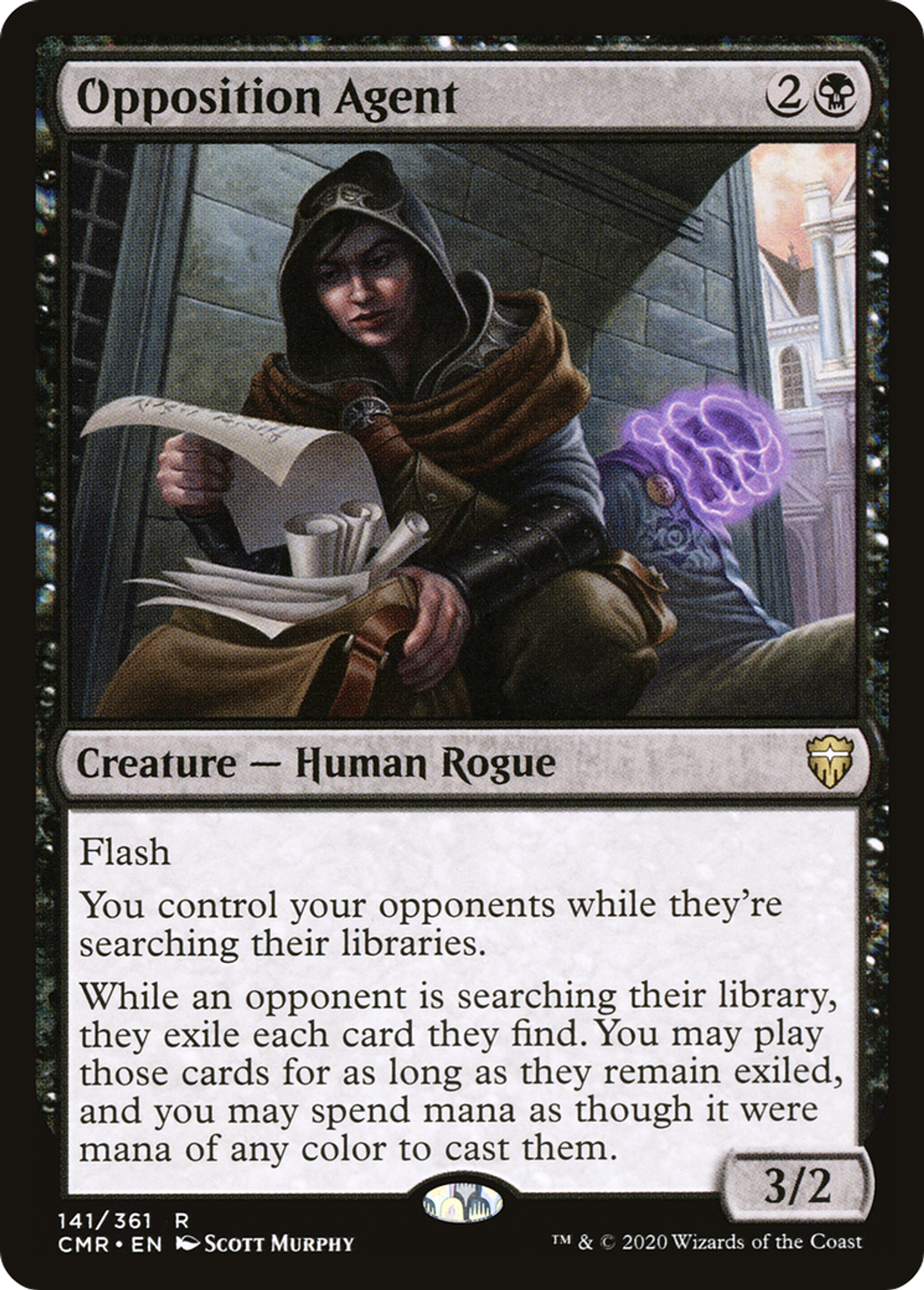 Opposition Agent — Commander Legends — Magic: The Gathering