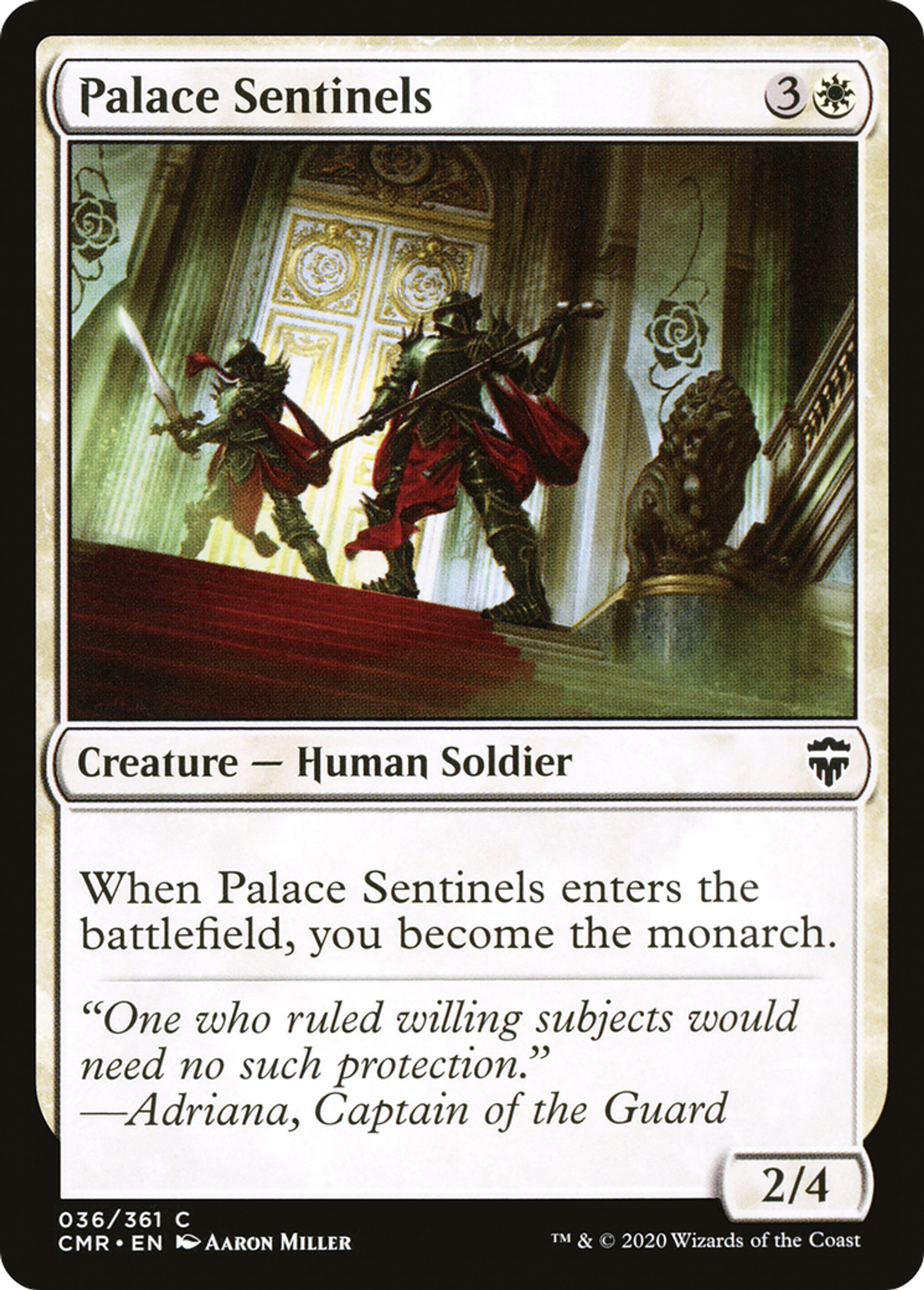 Palace Sentinels — Commander Legends — Magic: The Gathering