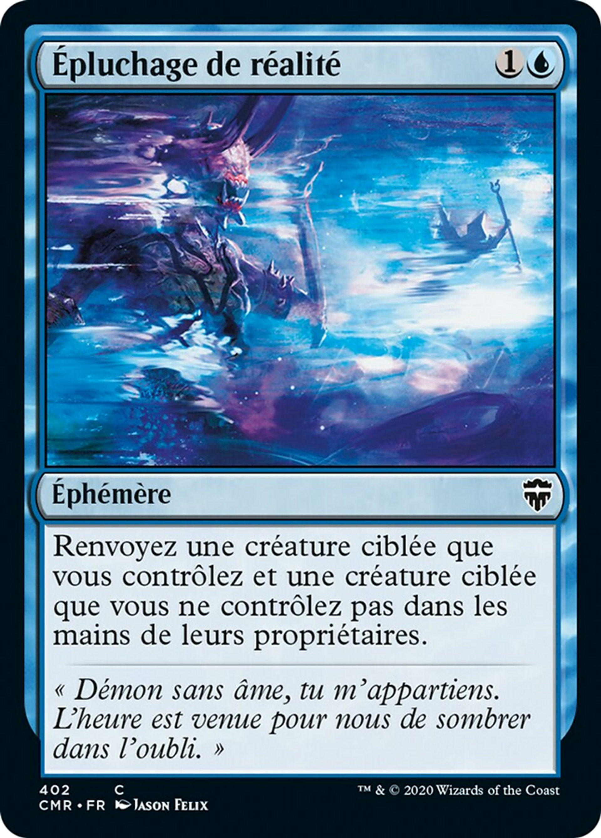 Épluchage de réalité — Commander Legends — Magic: The Gathering
