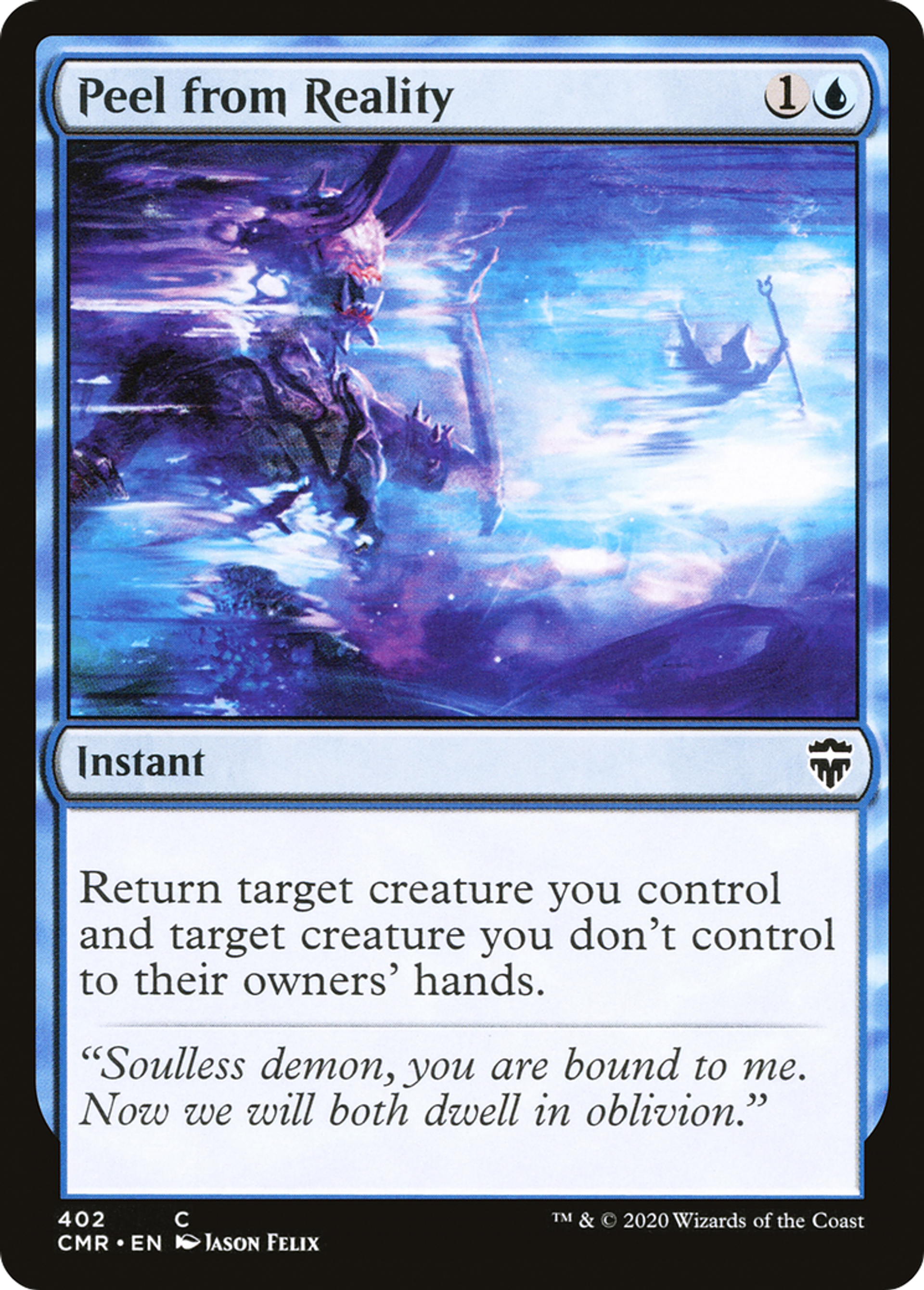 Épluchage de réalité — Commander Legends — Magic: The Gathering