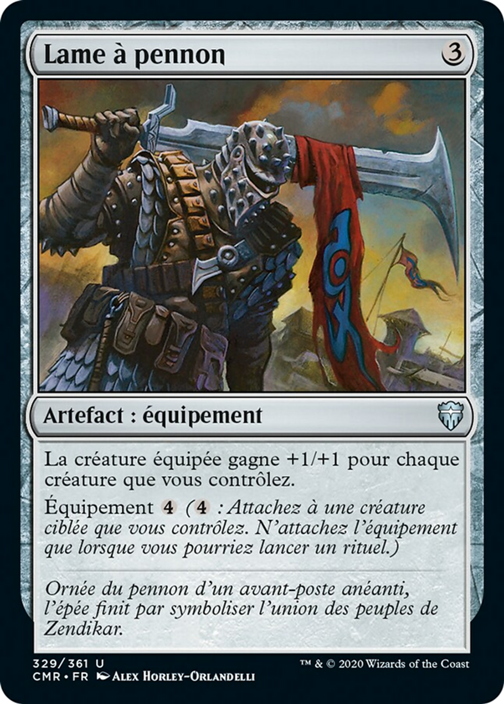 Lame à pennon — Commander Legends — Magic: The Gathering