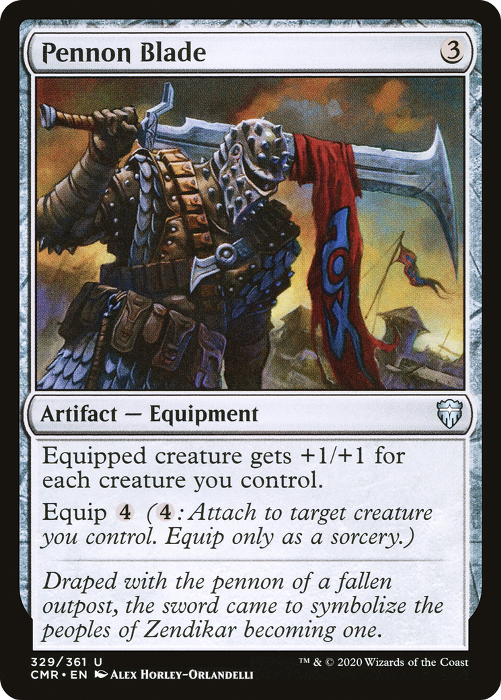 Lame à pennon — Commander Legends — Magic: The Gathering