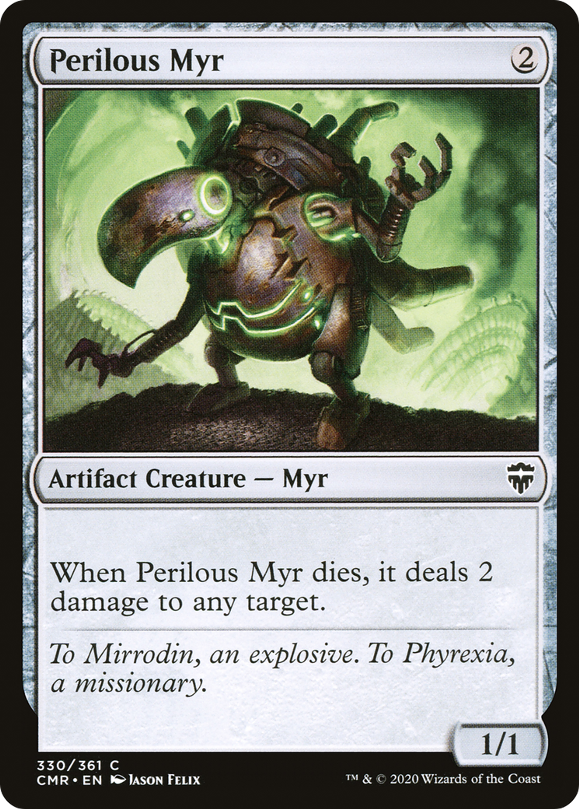 Myr périlleux — Commander Legends — Magic: The Gathering