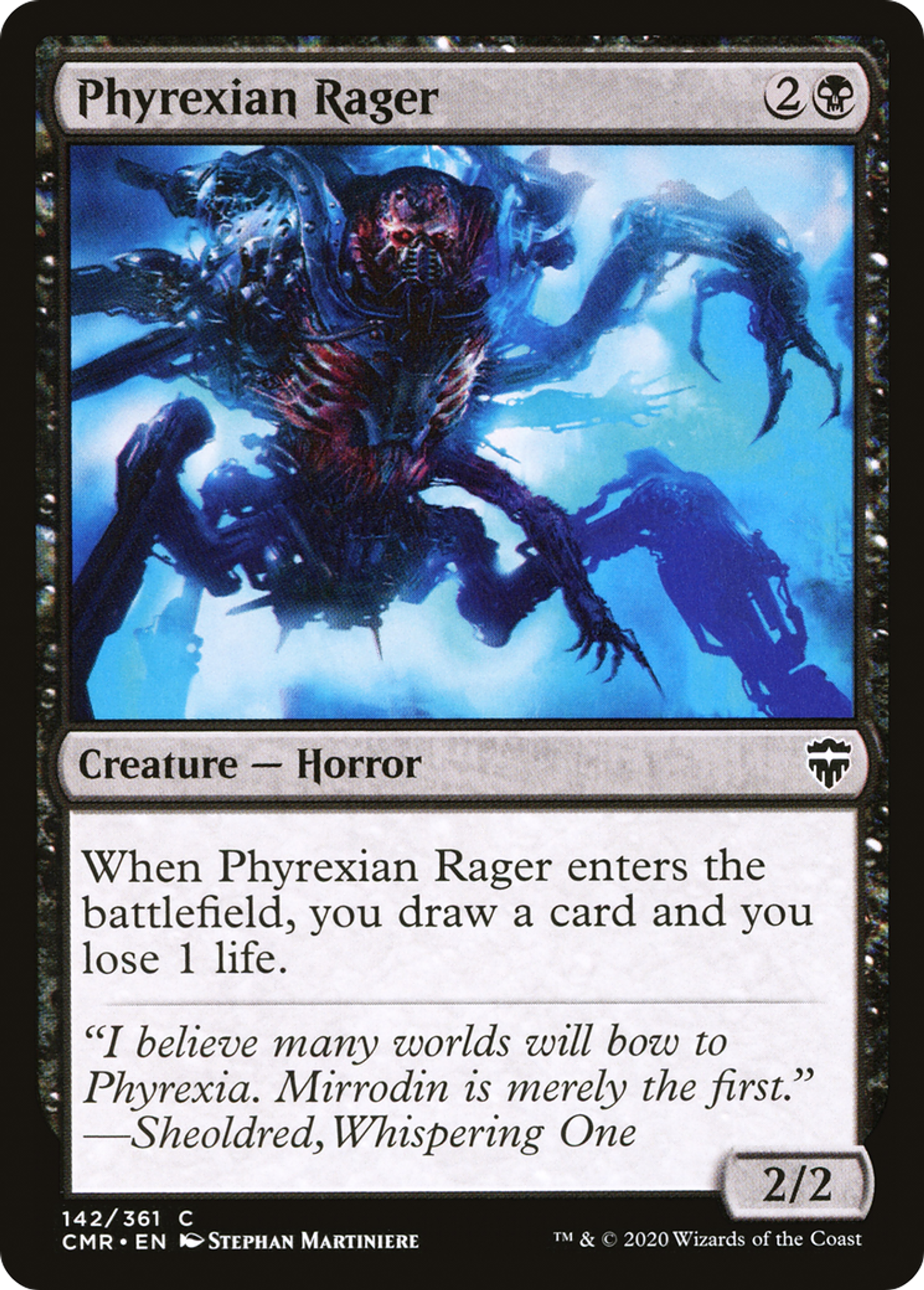 Phyrexian Rager — Commander Legends — Magic: The Gathering
