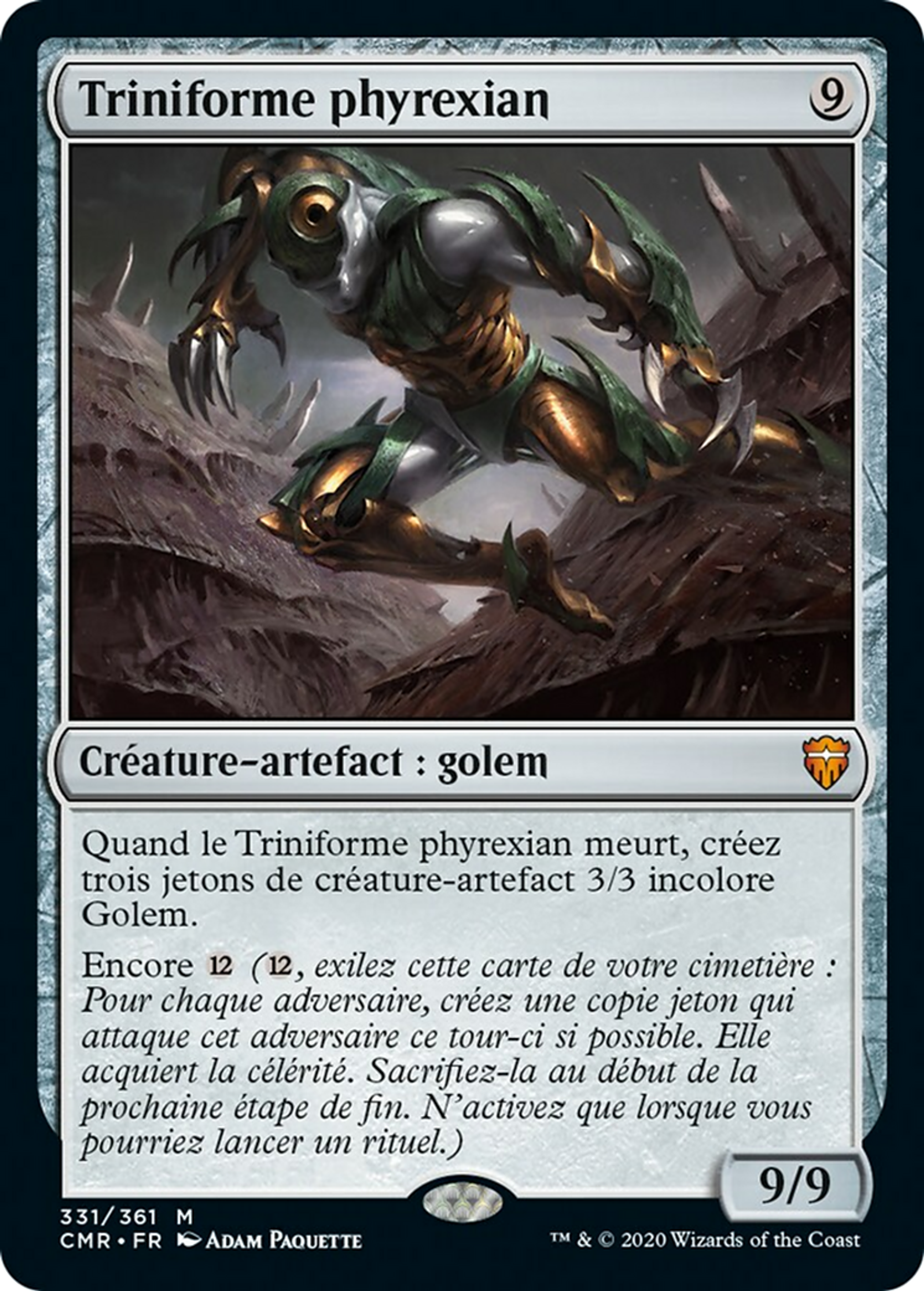 Triniforme phyrexian — Commander Legends — Magic: The Gathering