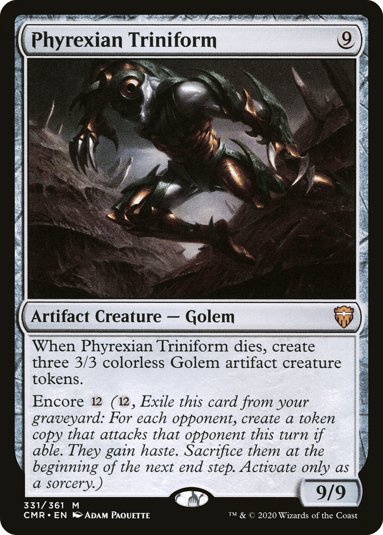 Phyrexian Triniform — Commander Legends — Magic: The Gathering