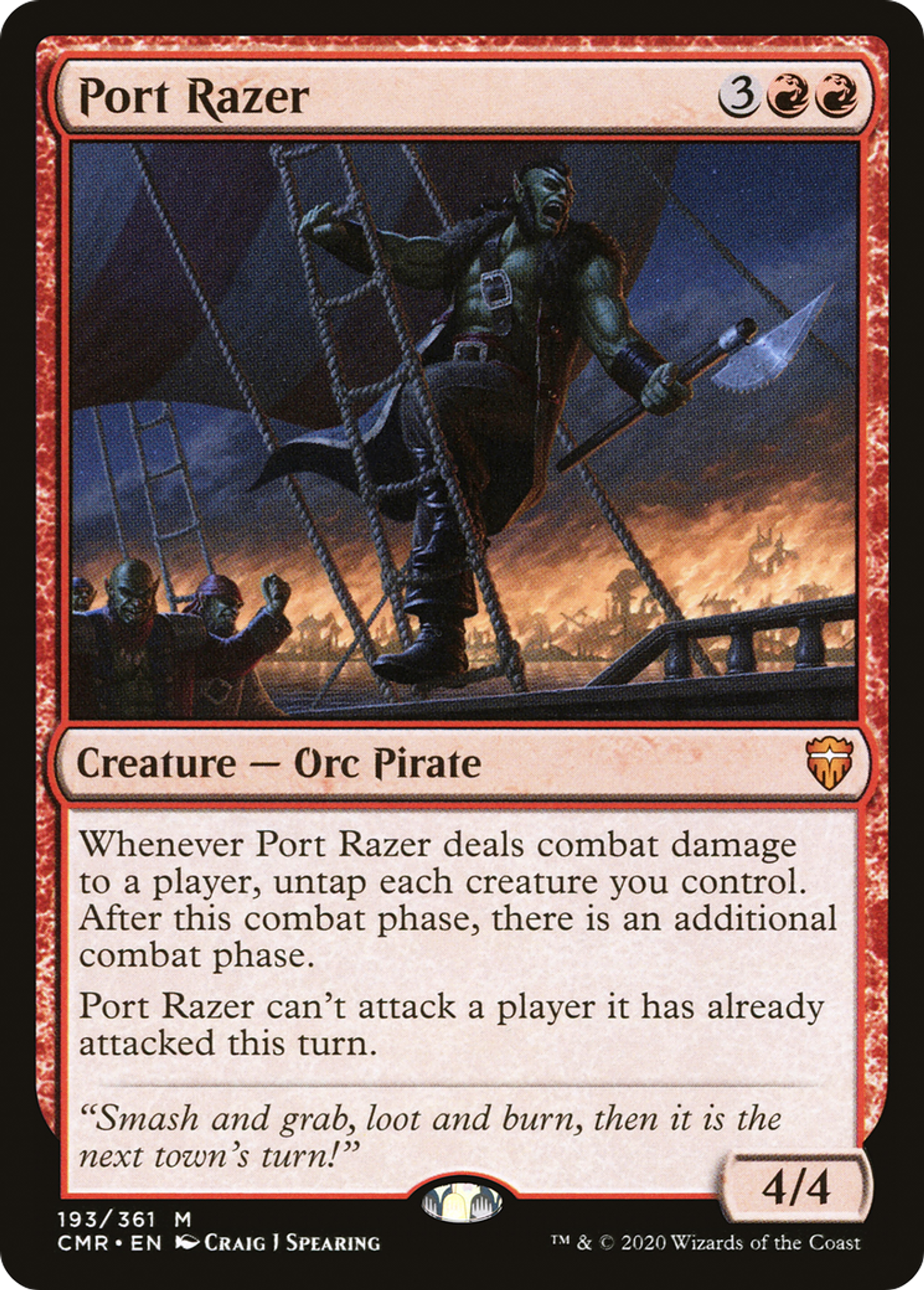 Terrasseur de port — Commander Legends — Magic: The Gathering