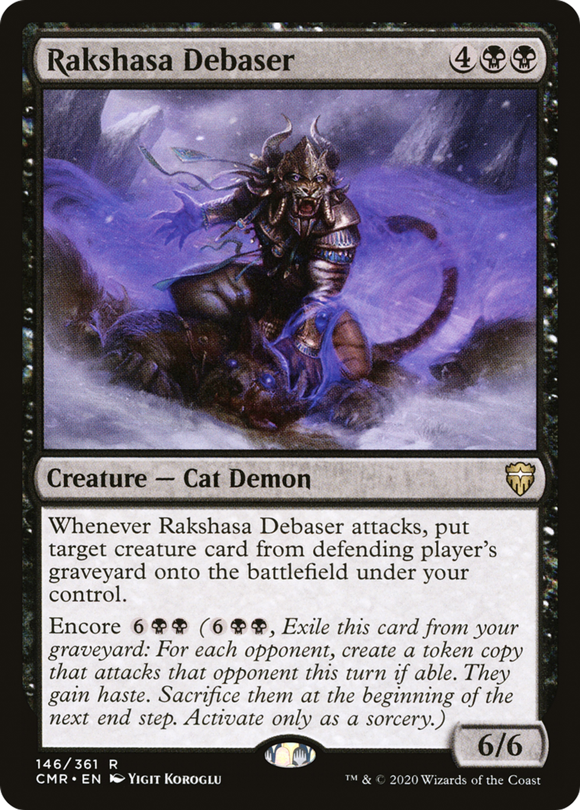 Rakshasa Debaser — Commander Legends — Magic: The Gathering