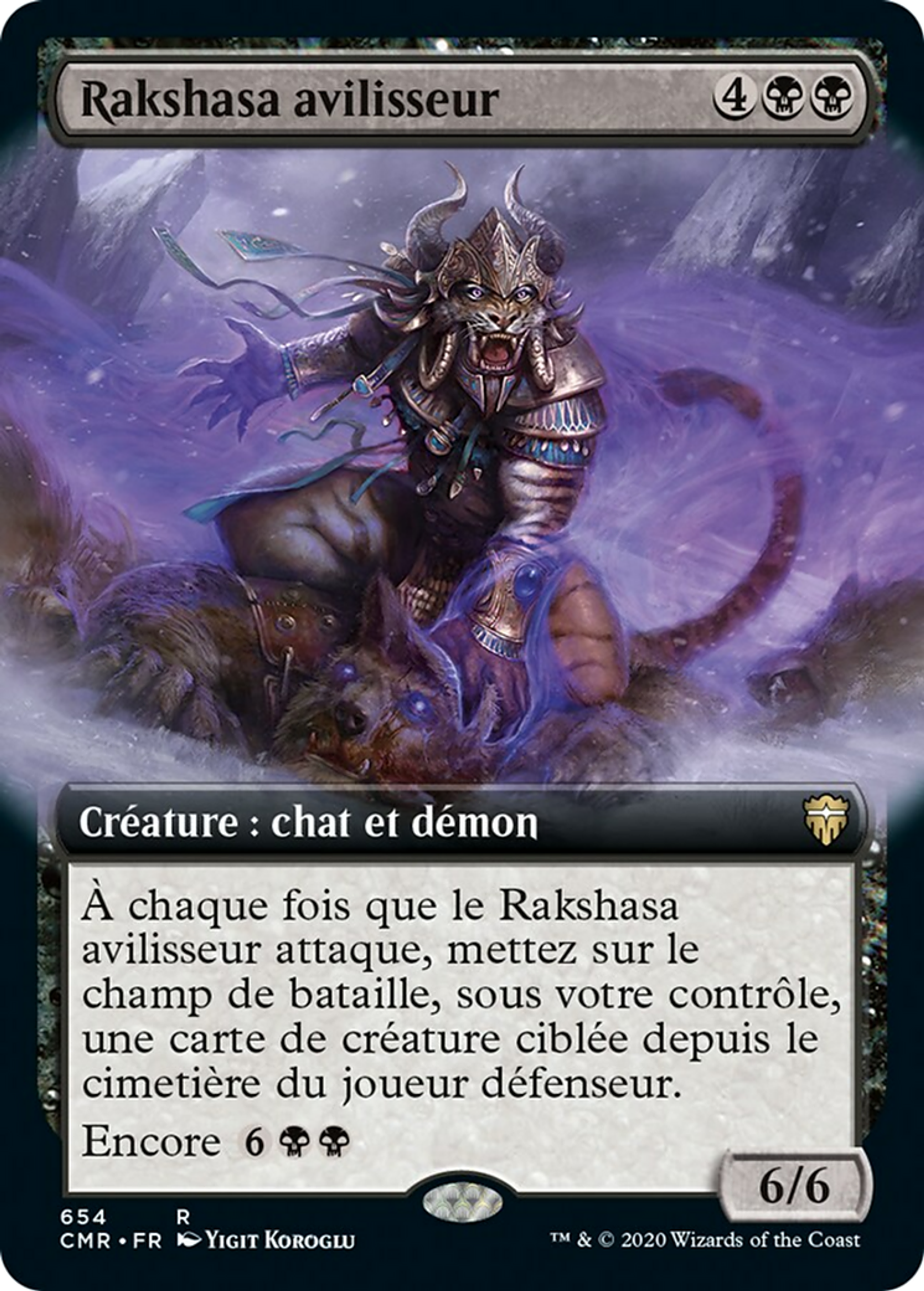 Rakshasa avilisseur — Commander Legends — Magic: The Gathering