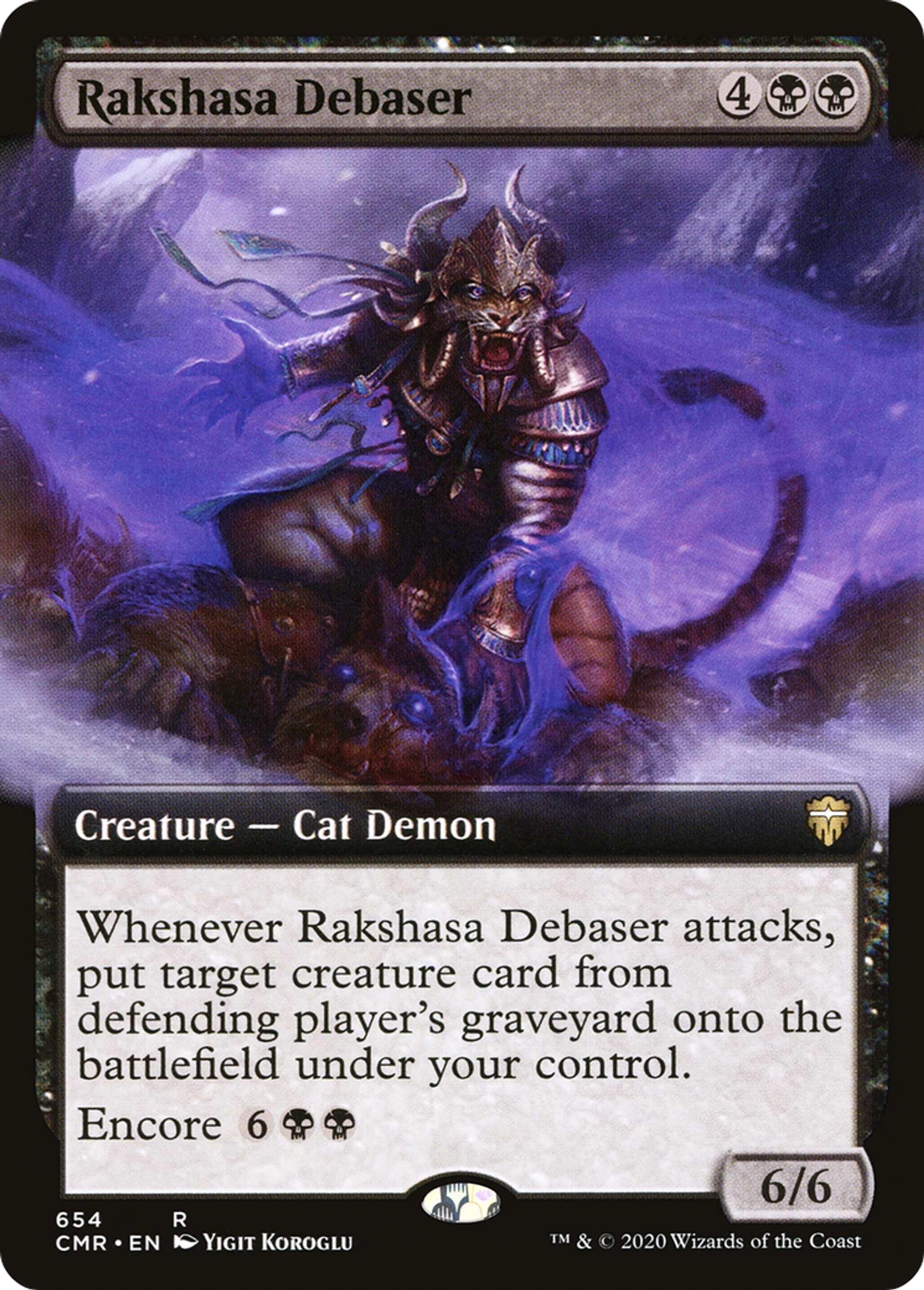Rakshasa avilisseur — Commander Legends — Magic: The Gathering