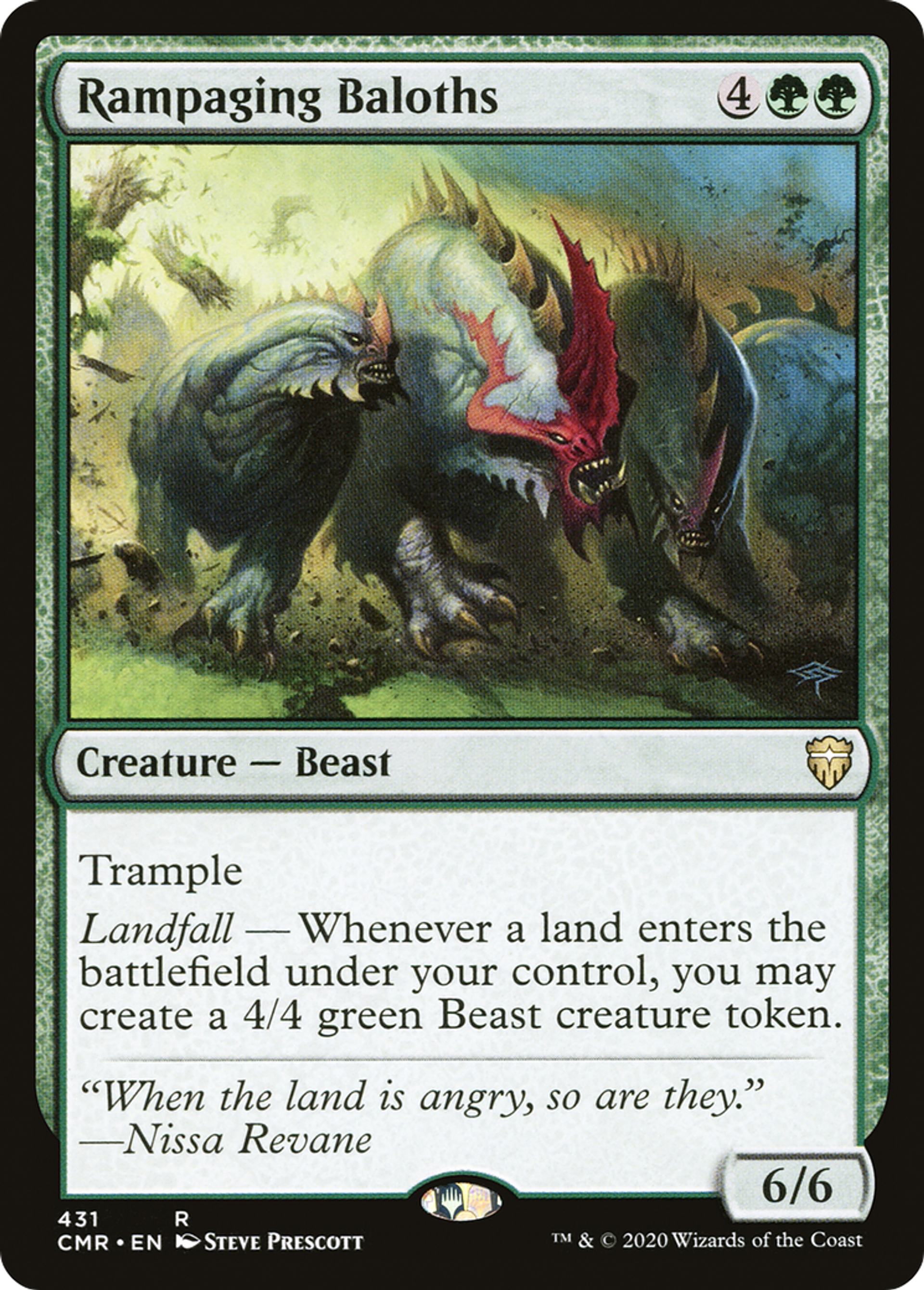 Rampaging Baloths — Commander Legends — Magic: The Gathering