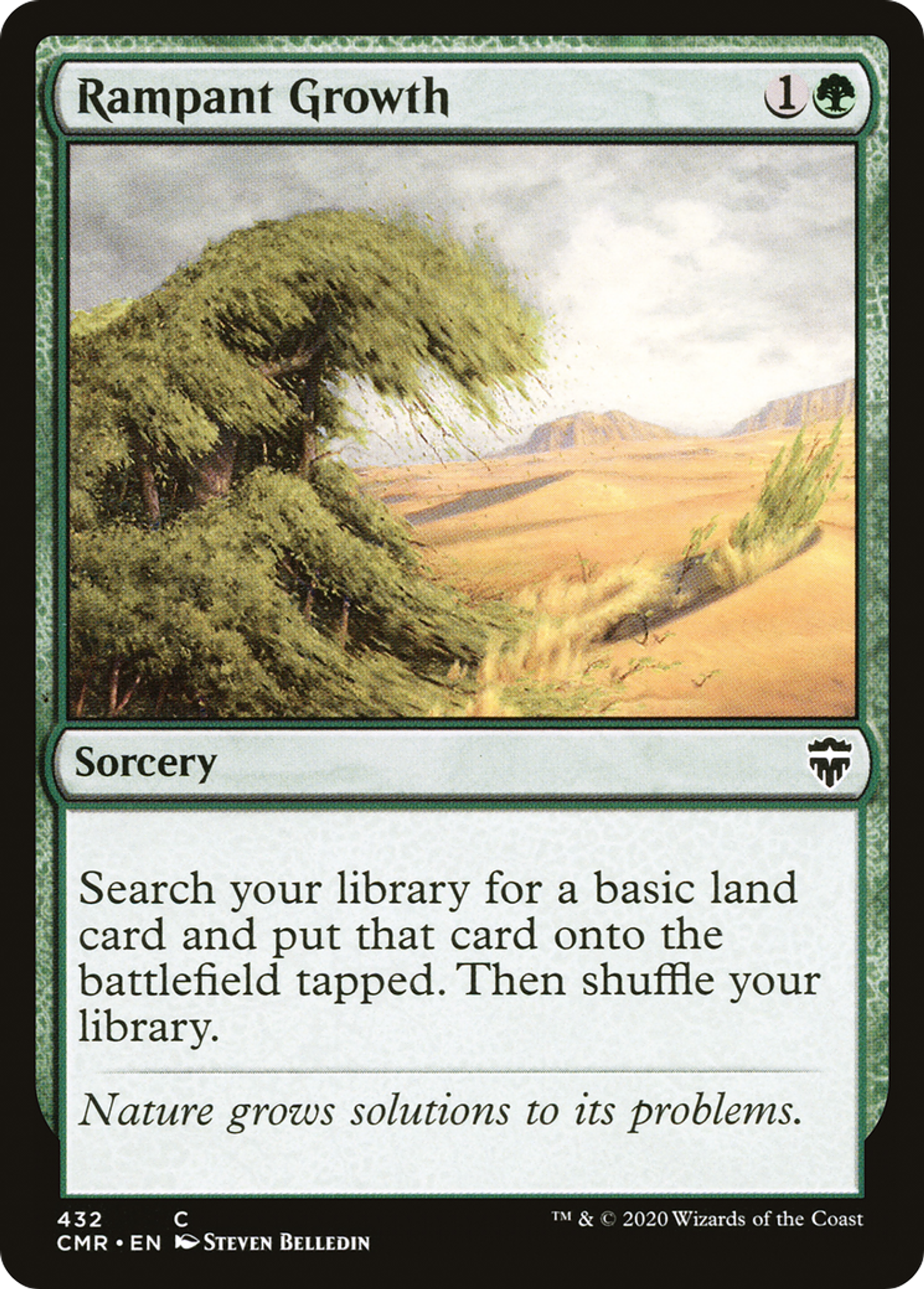 Rampant Growth — Commander Legends — Magic: The Gathering