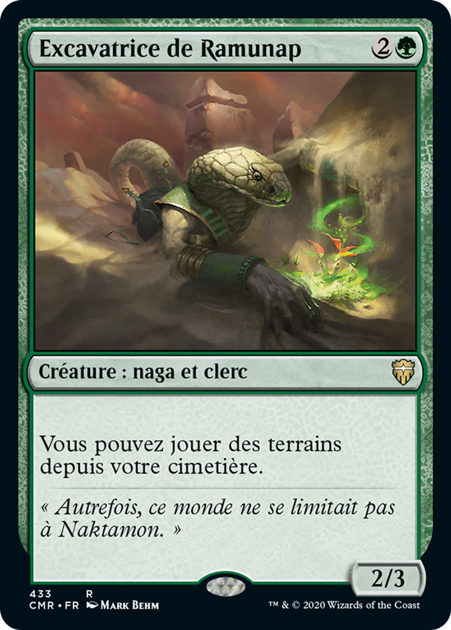 Excavatrice de Ramunap — Commander Legends — Magic: The Gathering