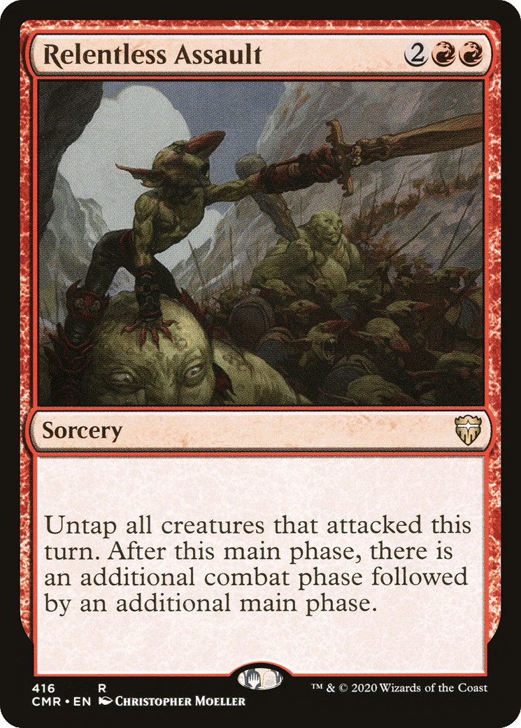 Relentless Assault — Commander Legends — Magic: The Gathering