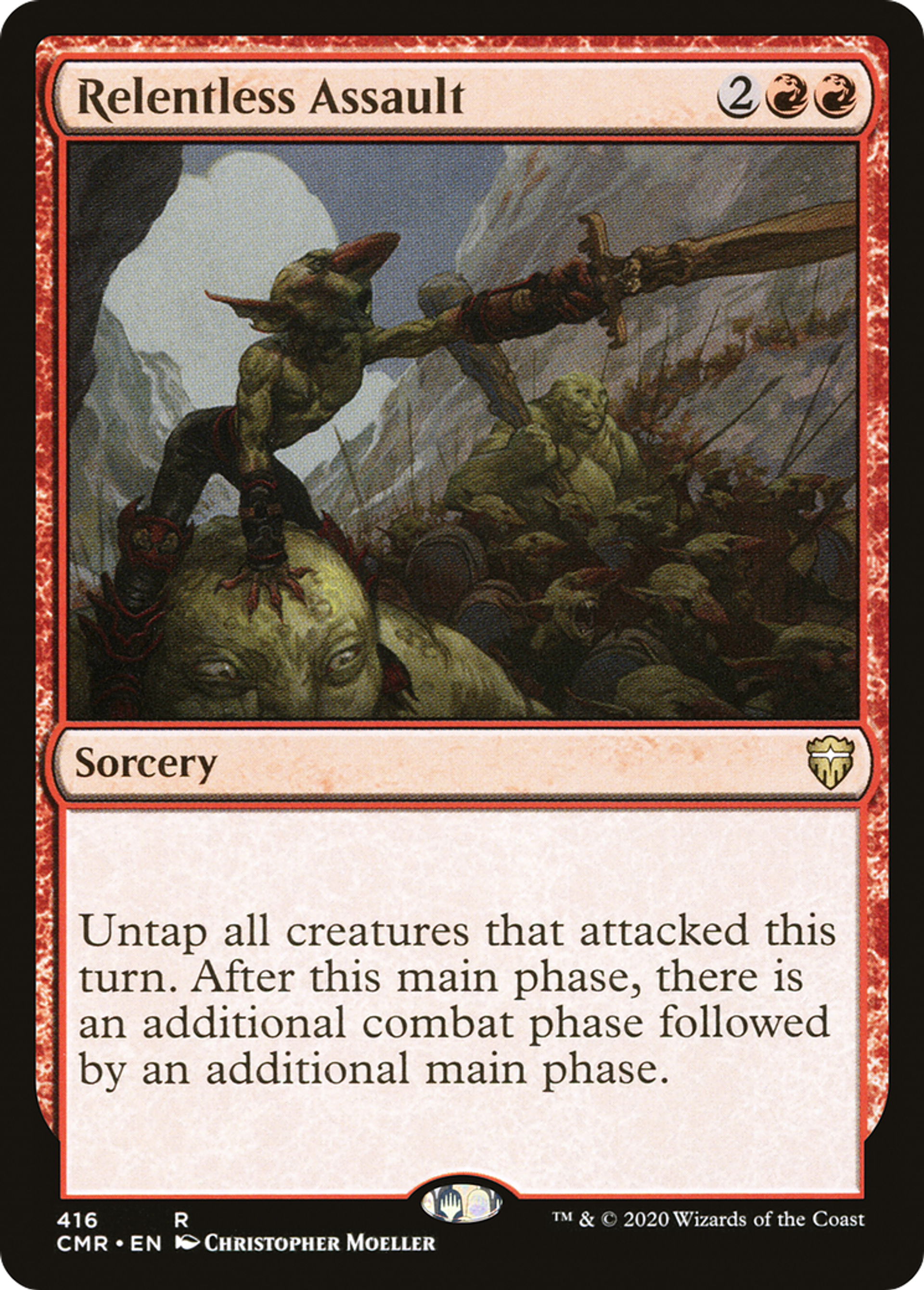 Relentless Assault — Commander Legends — Magic: The Gathering