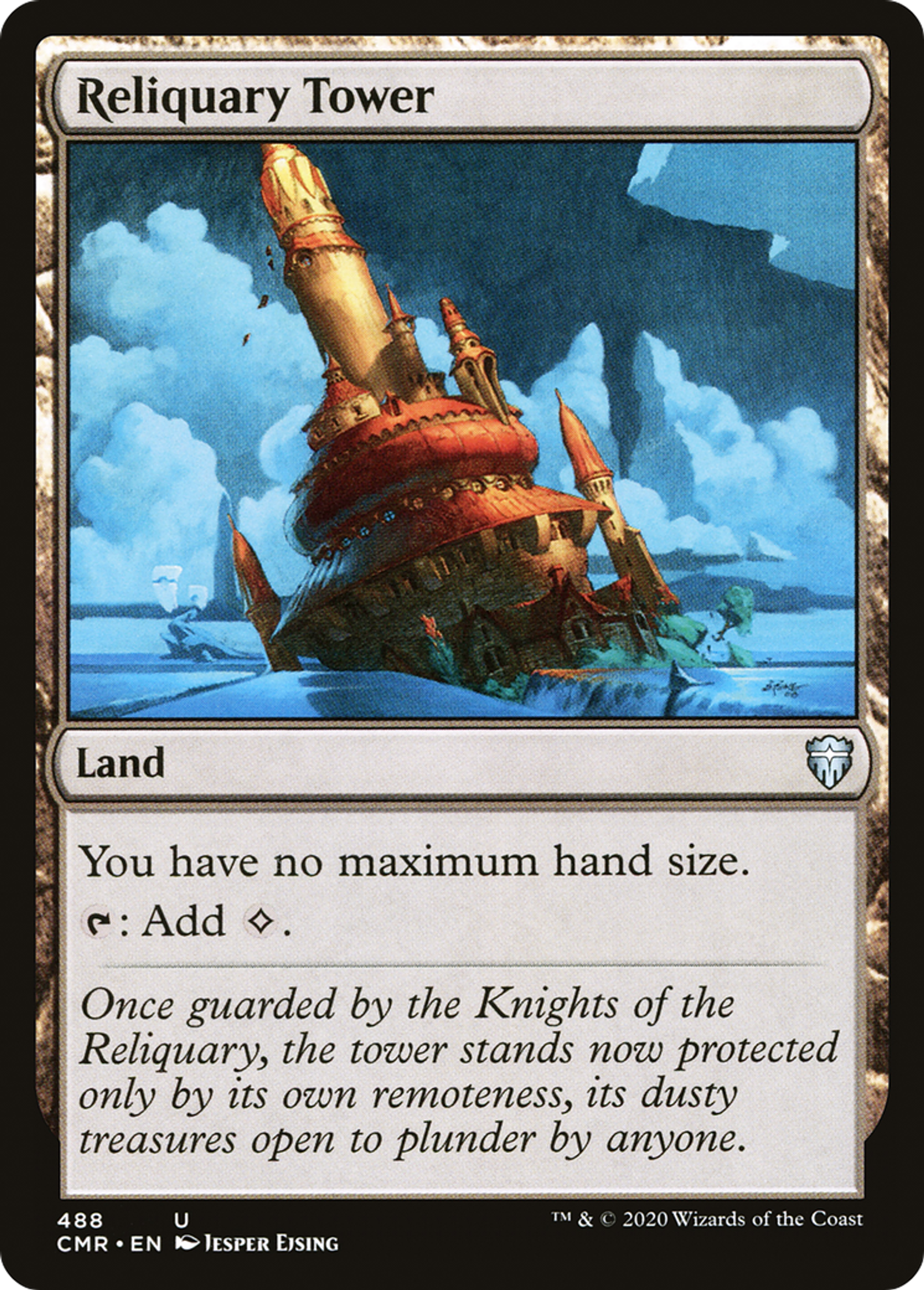 Reliquary Tower — Commander Legends — Magic: The Gathering
