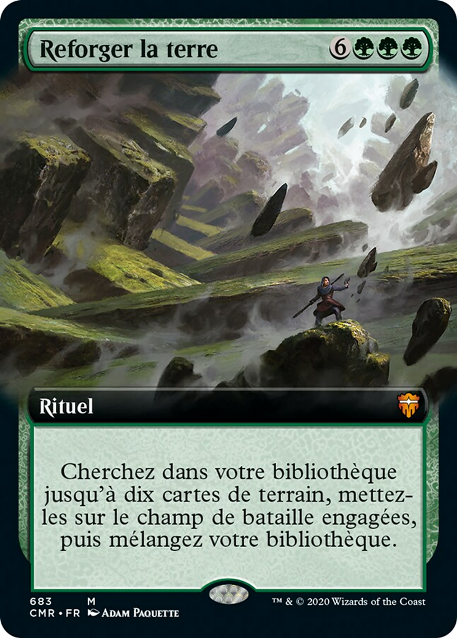Reforger la terre — Commander Legends — Magic: The Gathering