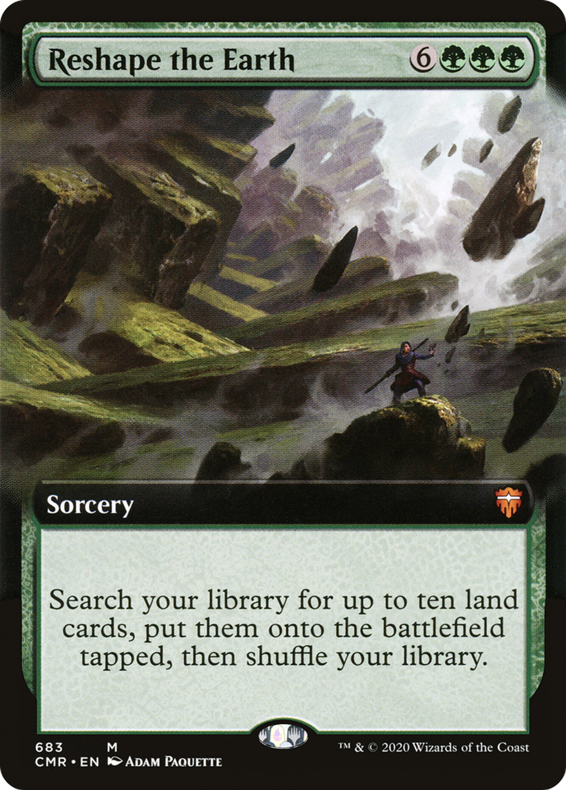 Reshape the Earth — Commander Legends — Magic: The Gathering