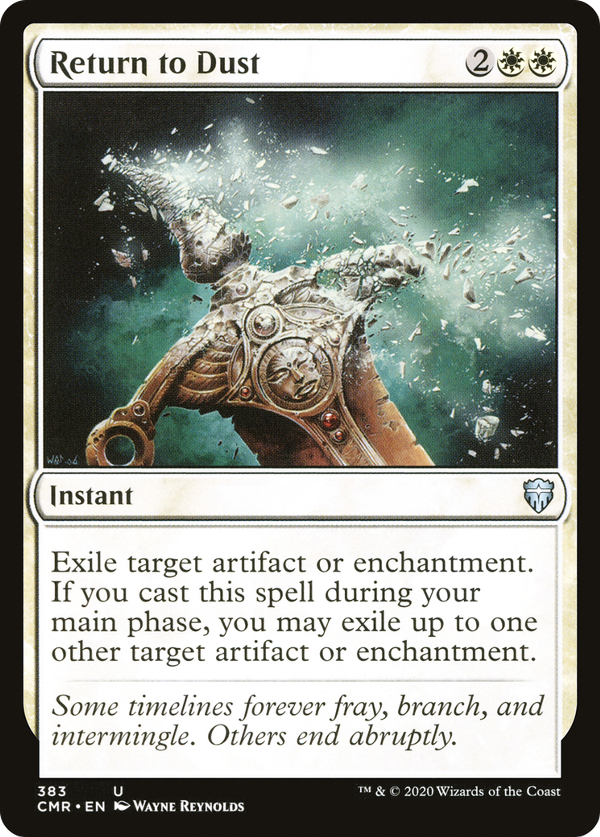 Rendre à la poussière — Commander Legends — Magic: The Gathering