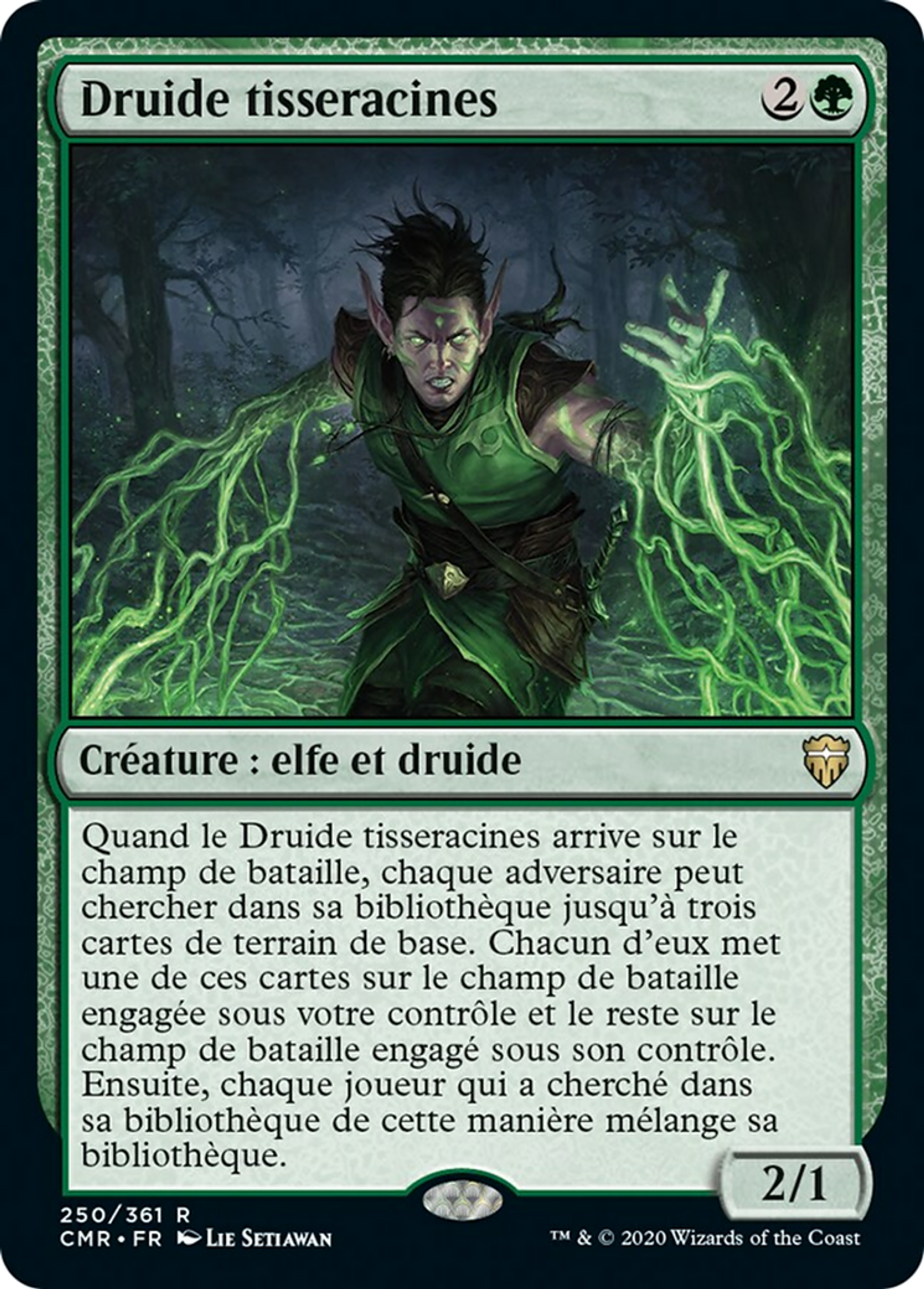 Druide tisseracines — Commander Legends — Magic: The Gathering
