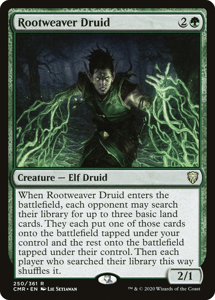 Rootweaver Druid — Commander Legends — Magic: The Gathering