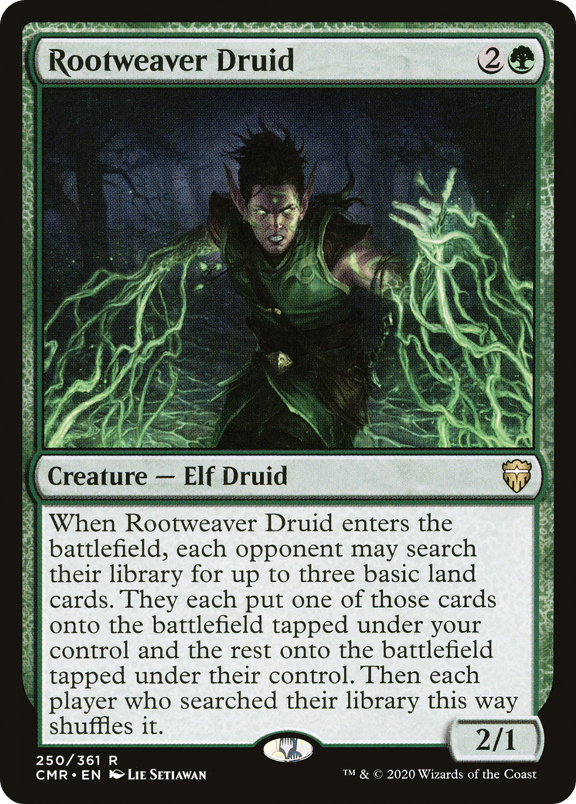 Druide tisseracines — Commander Legends — Magic: The Gathering