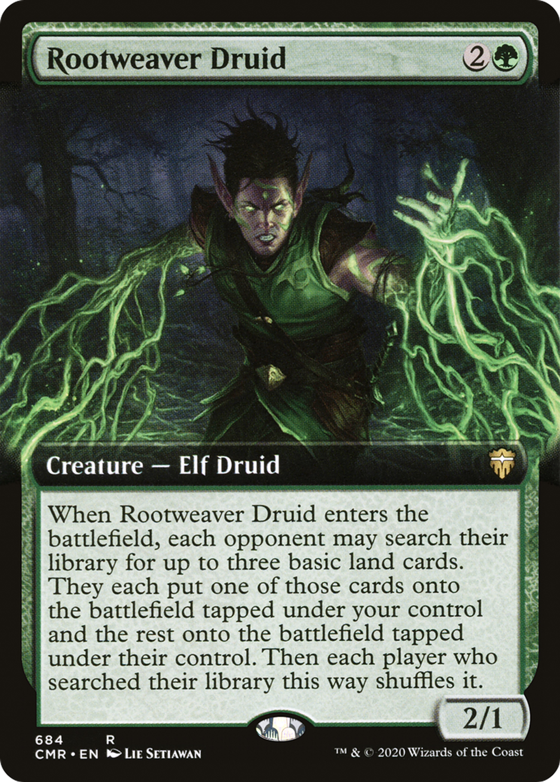 Rootweaver Druid — Commander Legends — Magic: The Gathering