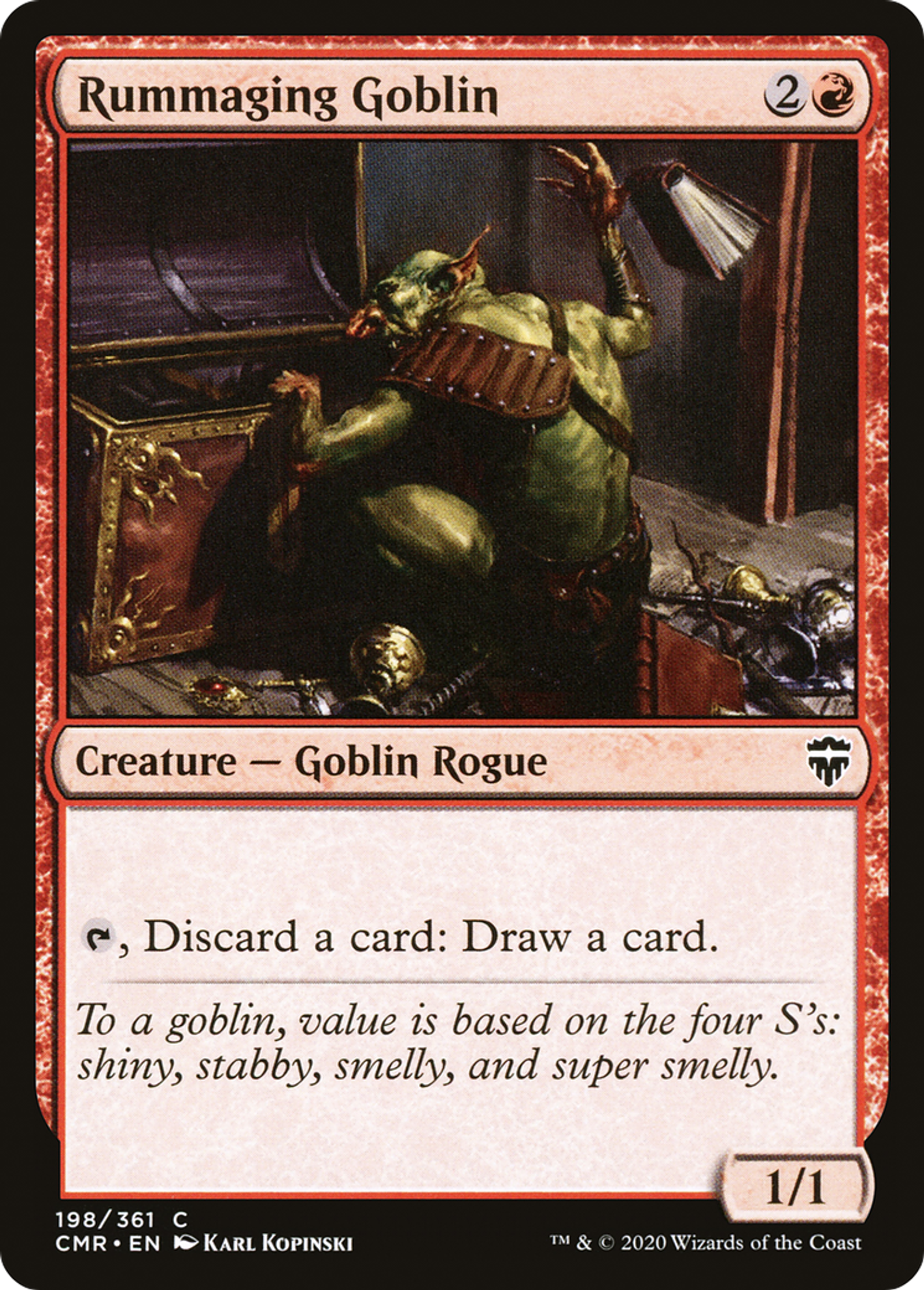 Rummaging Goblin — Commander Legends — Magic: The Gathering