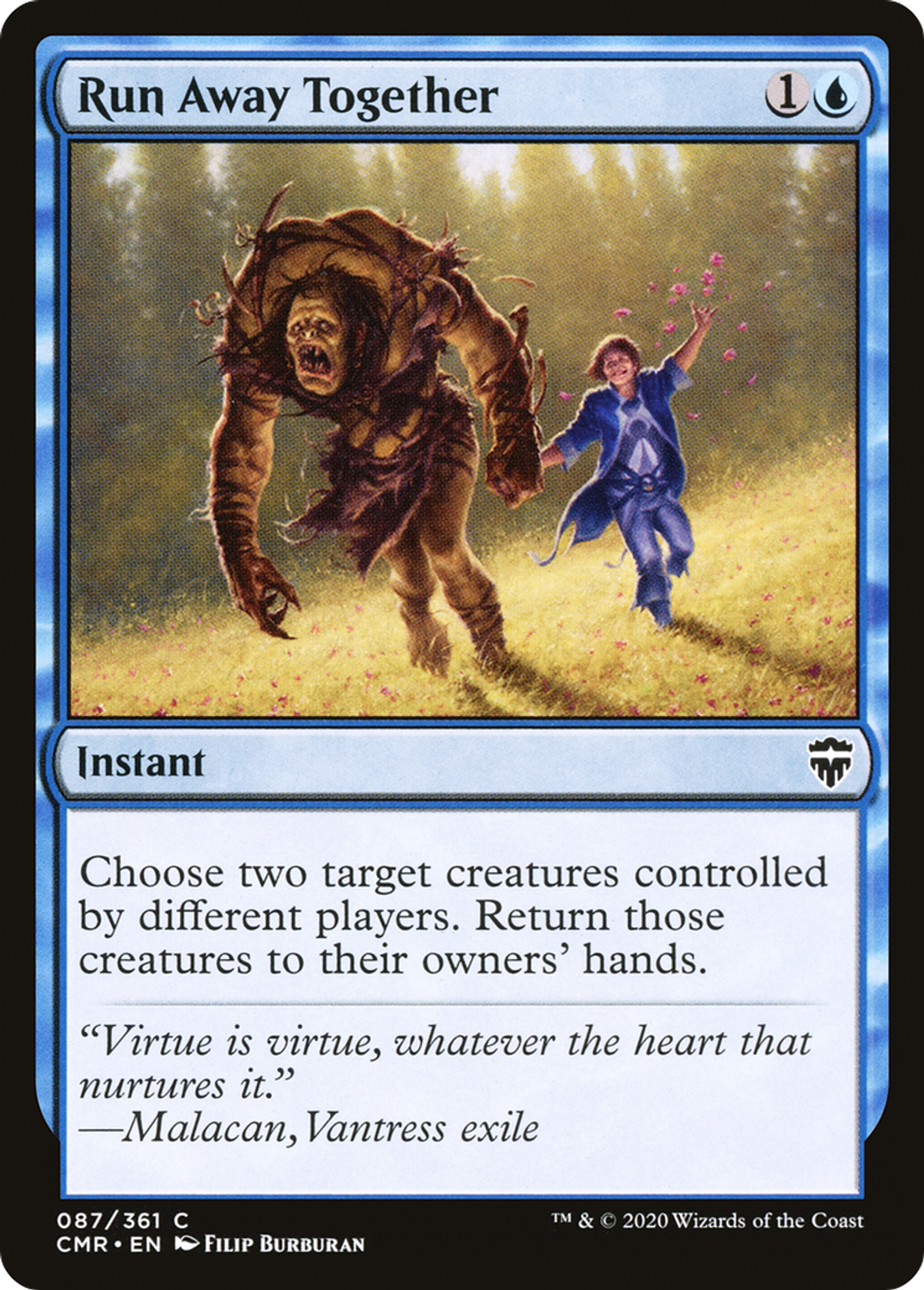 Run Away Together — Commander Legends — Magic: The Gathering