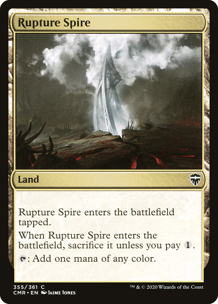 Rupture Spire — Commander Legends — Magic: The Gathering